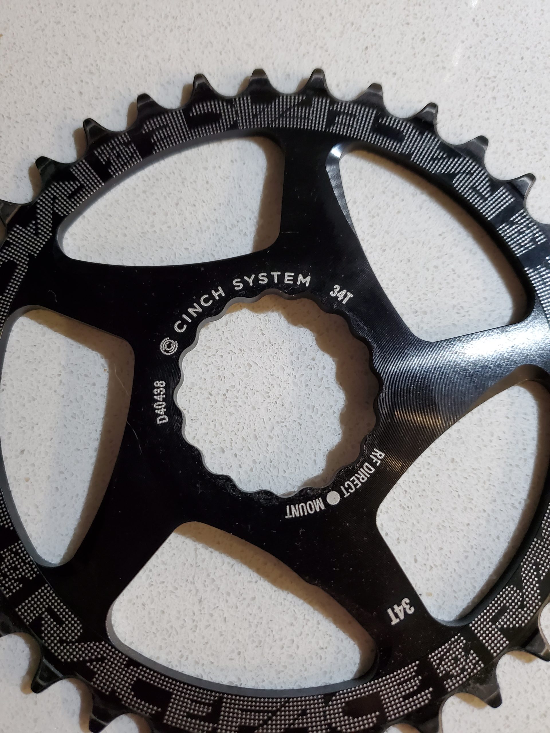 Raceface 34T Cinch System Direct Mount Chainring
