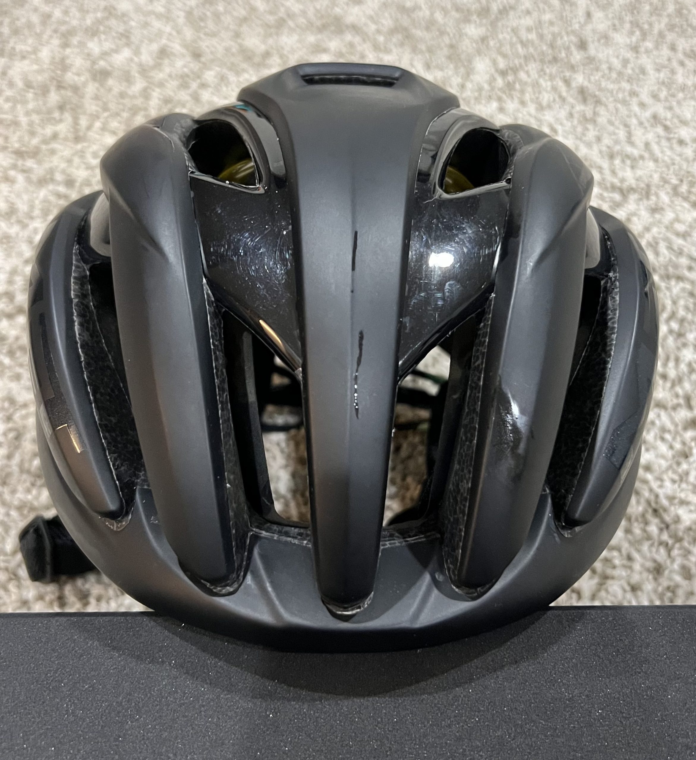 MET Trenta MIPS Helmet - Black/Matt Glossy, S