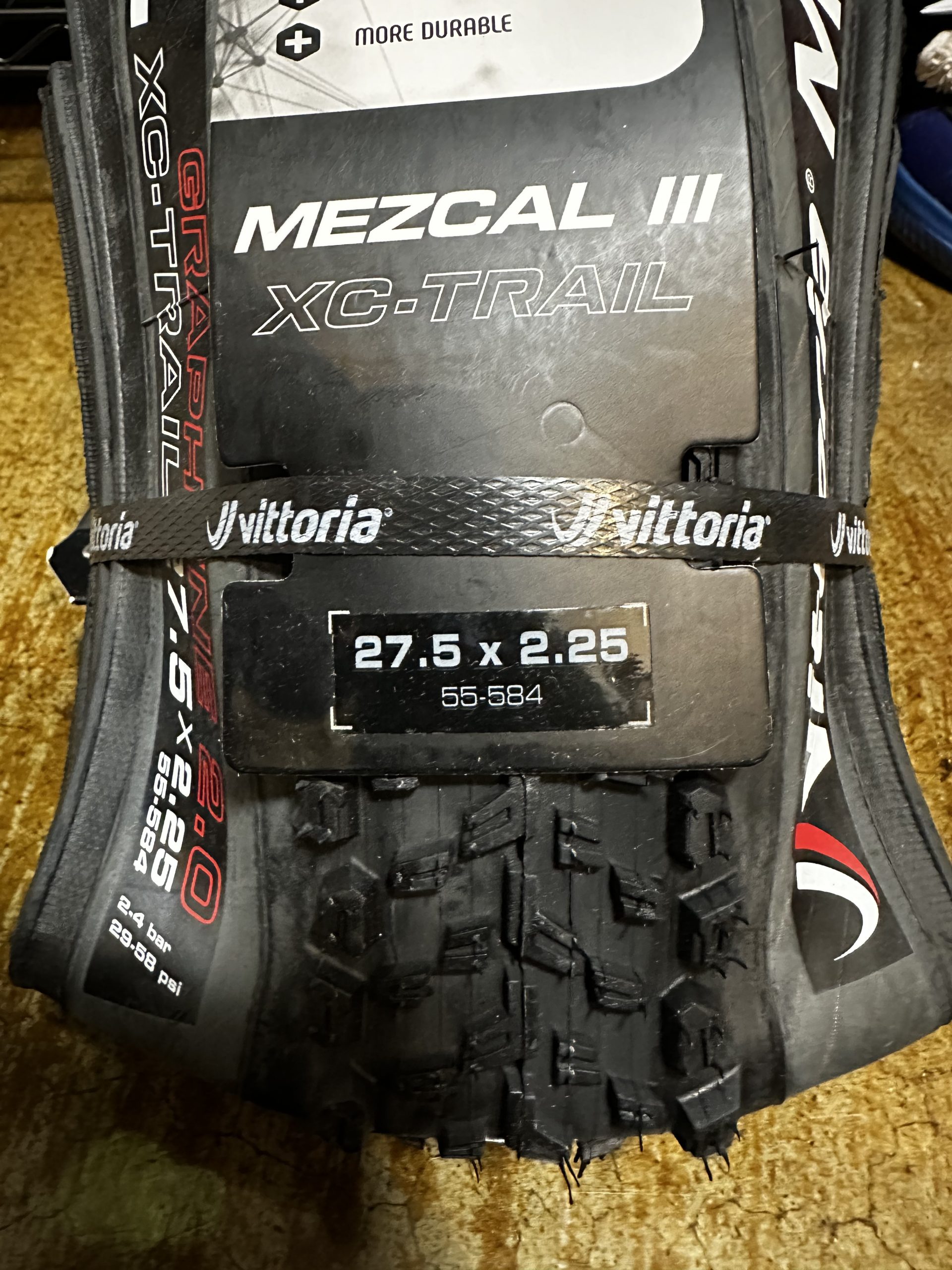 New pair Vittoria Mezcal III 27.5 x 2.25 tires