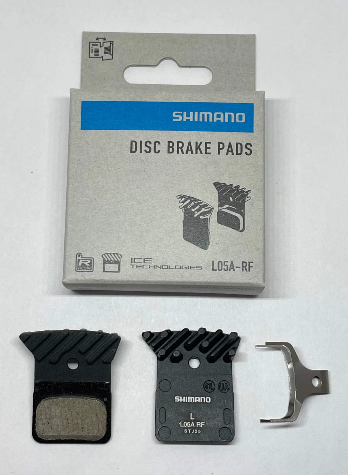 Shimano BR-R9270 Resin Disc Brake Pads with Ice-Tech Fins Road L05A-RF L03A L02A