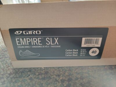 Giro Empire SLX black lace ups 40
