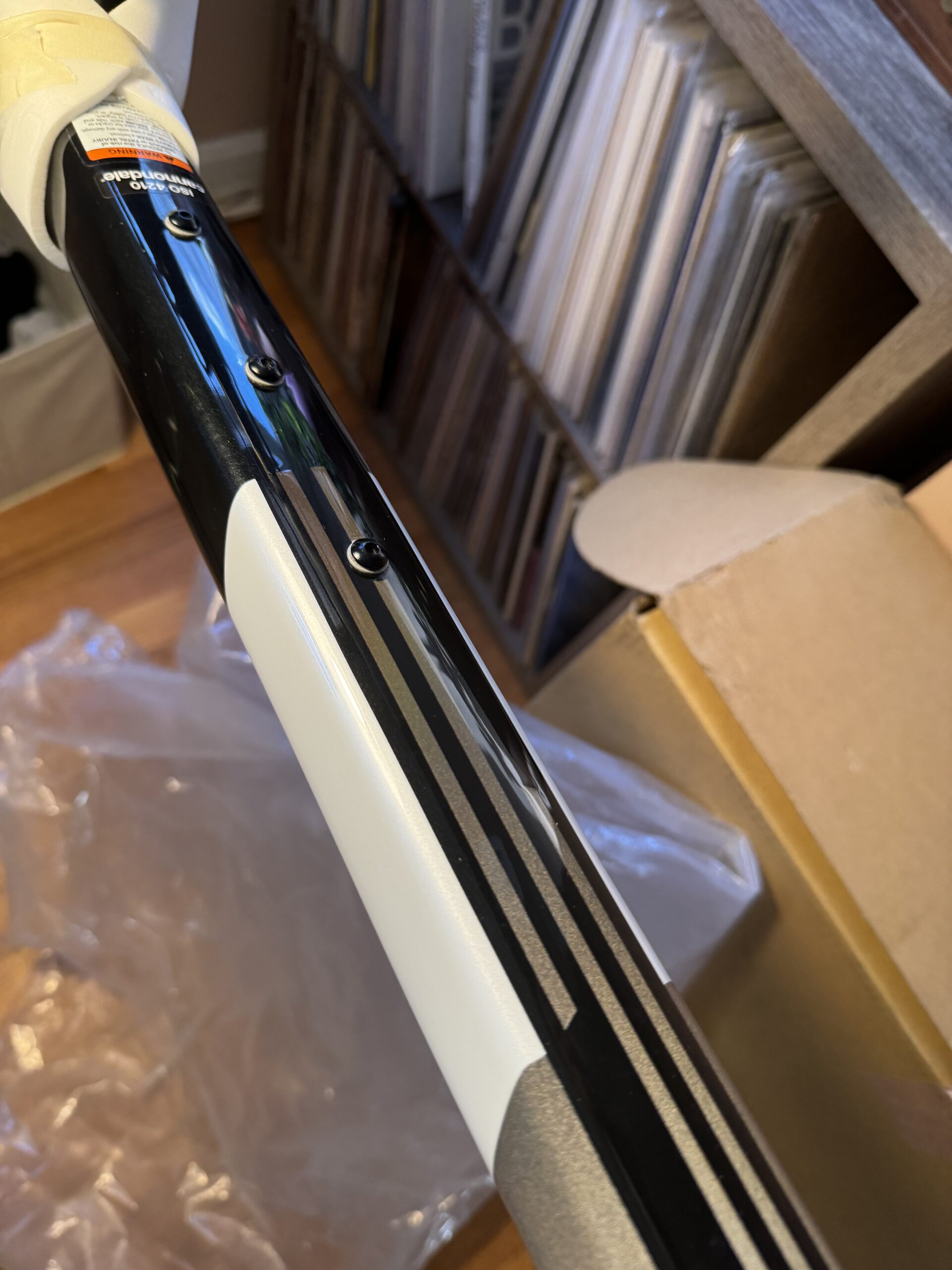 Cannondale Super Six Evo Frameset (Size: 54, 2022, Carbon Disc, Black Pearl)