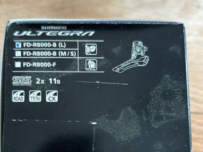 Shimano Ultegra 11sp Mechanical Front Derailleur 35mm Clamp On FD-R8000-B (L)