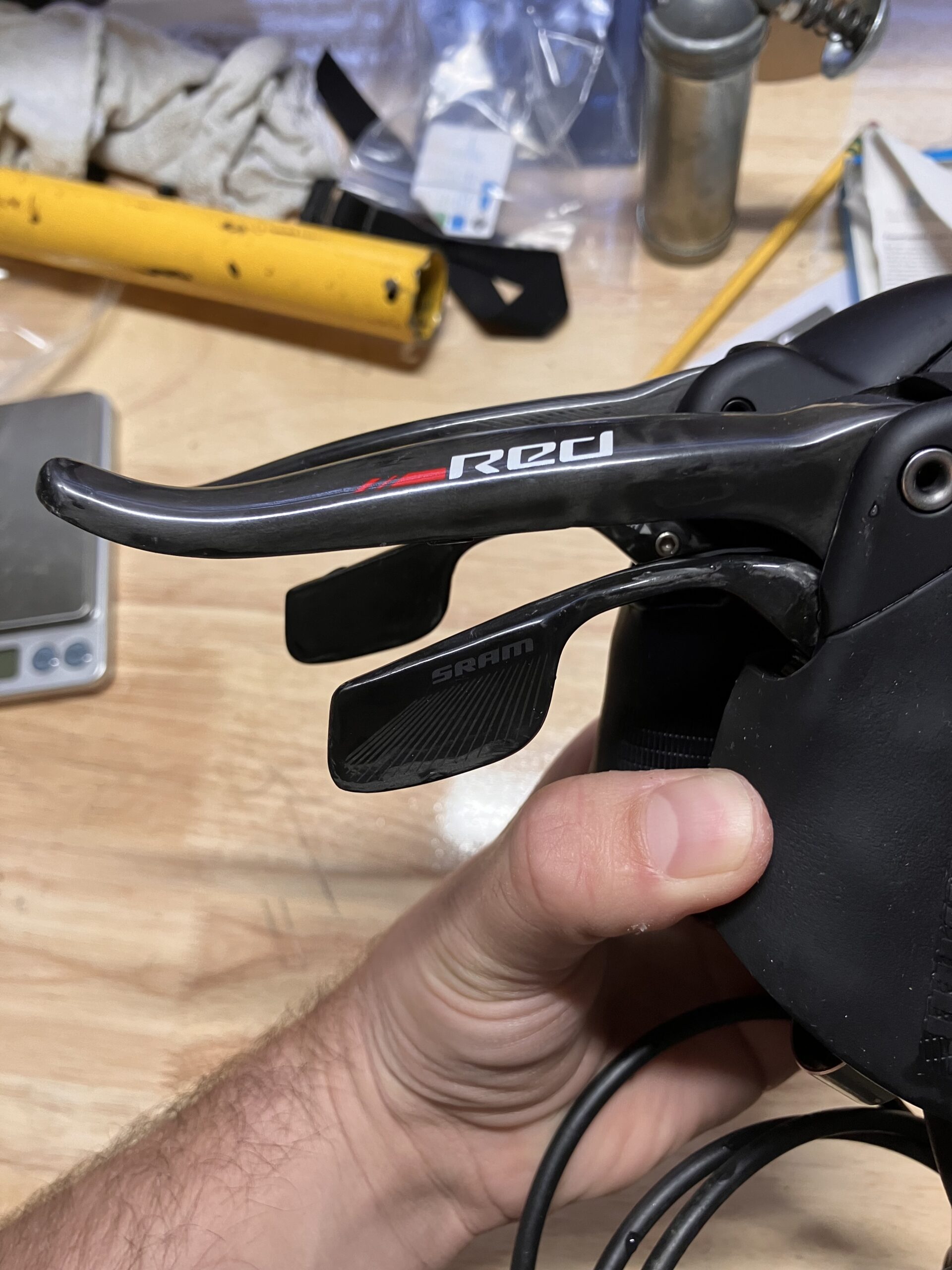 Sram Red 22 Hydr Flat Mount Disc with 12 speed Ratio Shifting