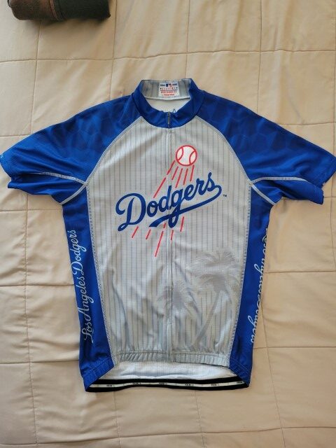 Los Angeles Dodgers Cycling Jersey (Medium)