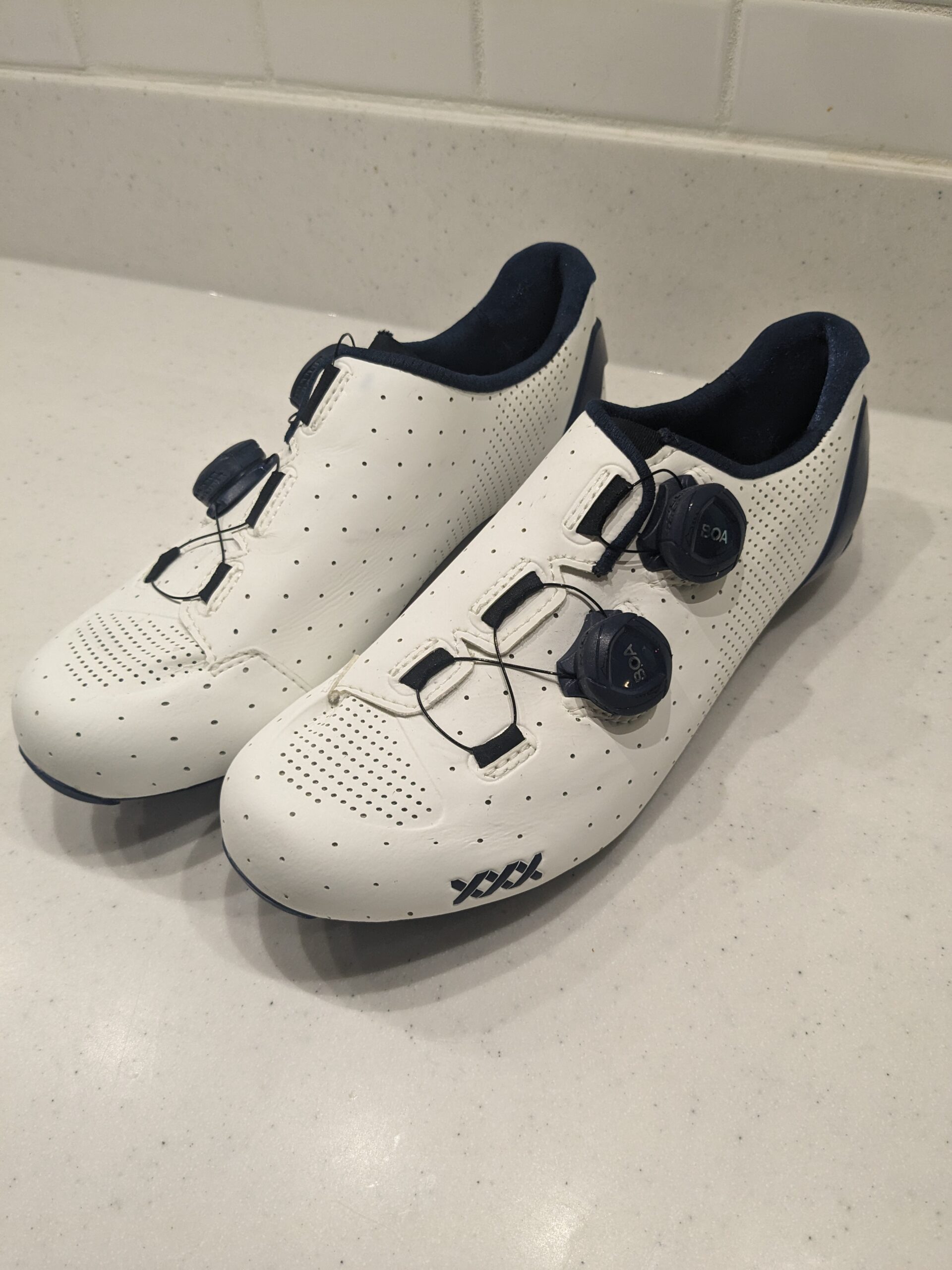 Bontrager XXX Road Shoes White/Navy Size 39 US6