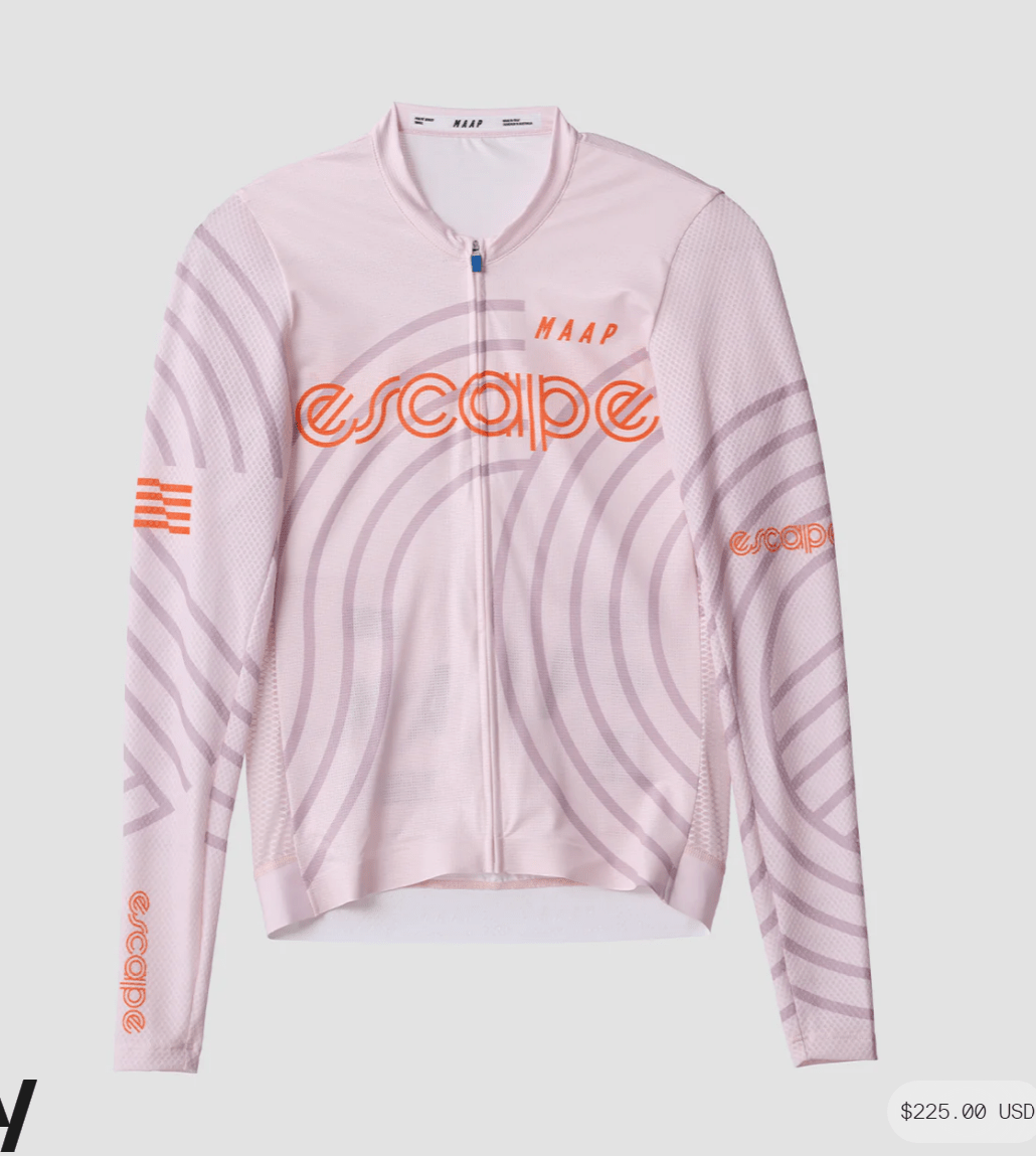 Men's Escape Collective Long Sleeve Jersey (unworn, tag still on)