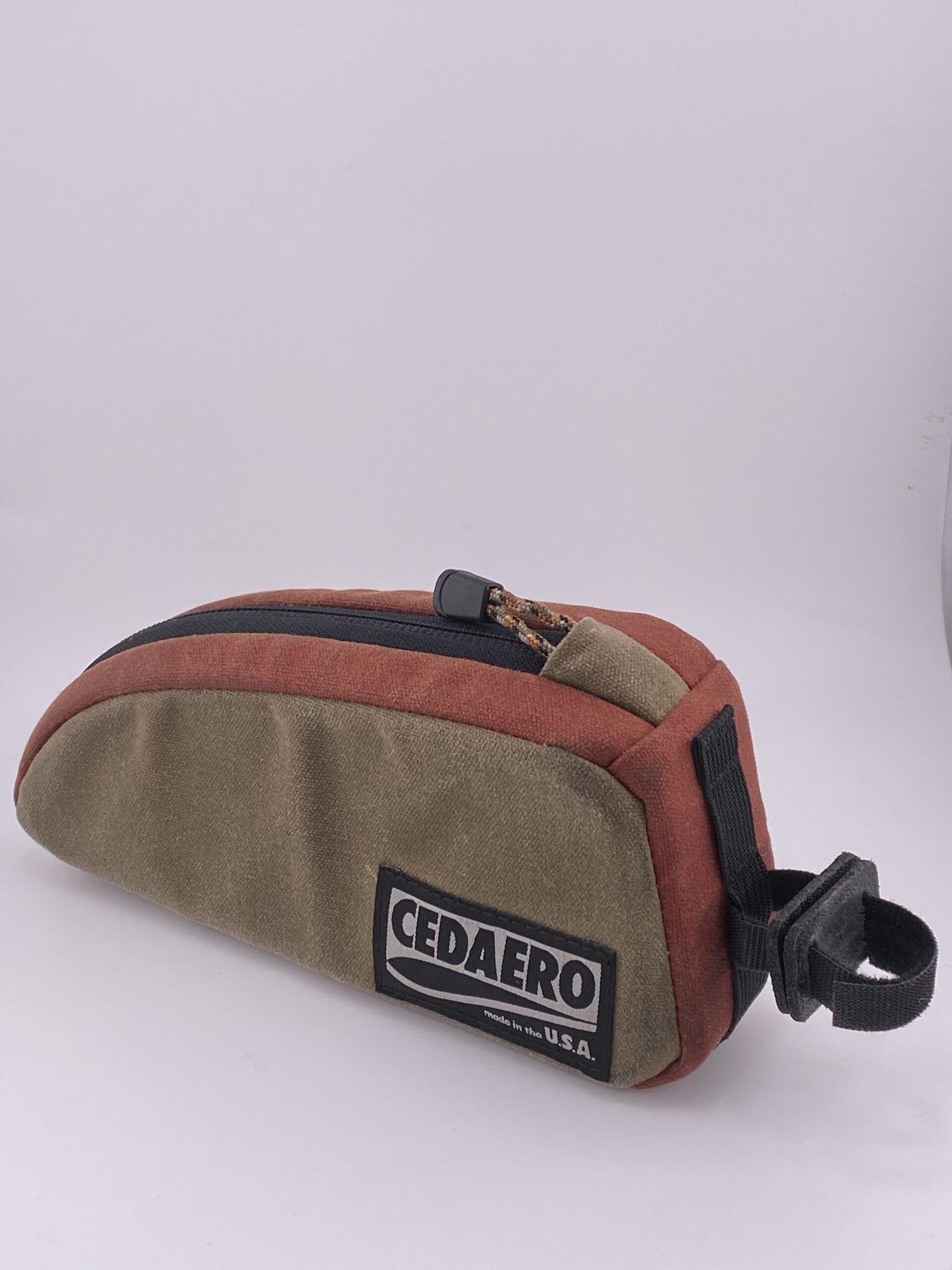 Cedaero Bolt-On Top Tube Bag Waxed Canvas