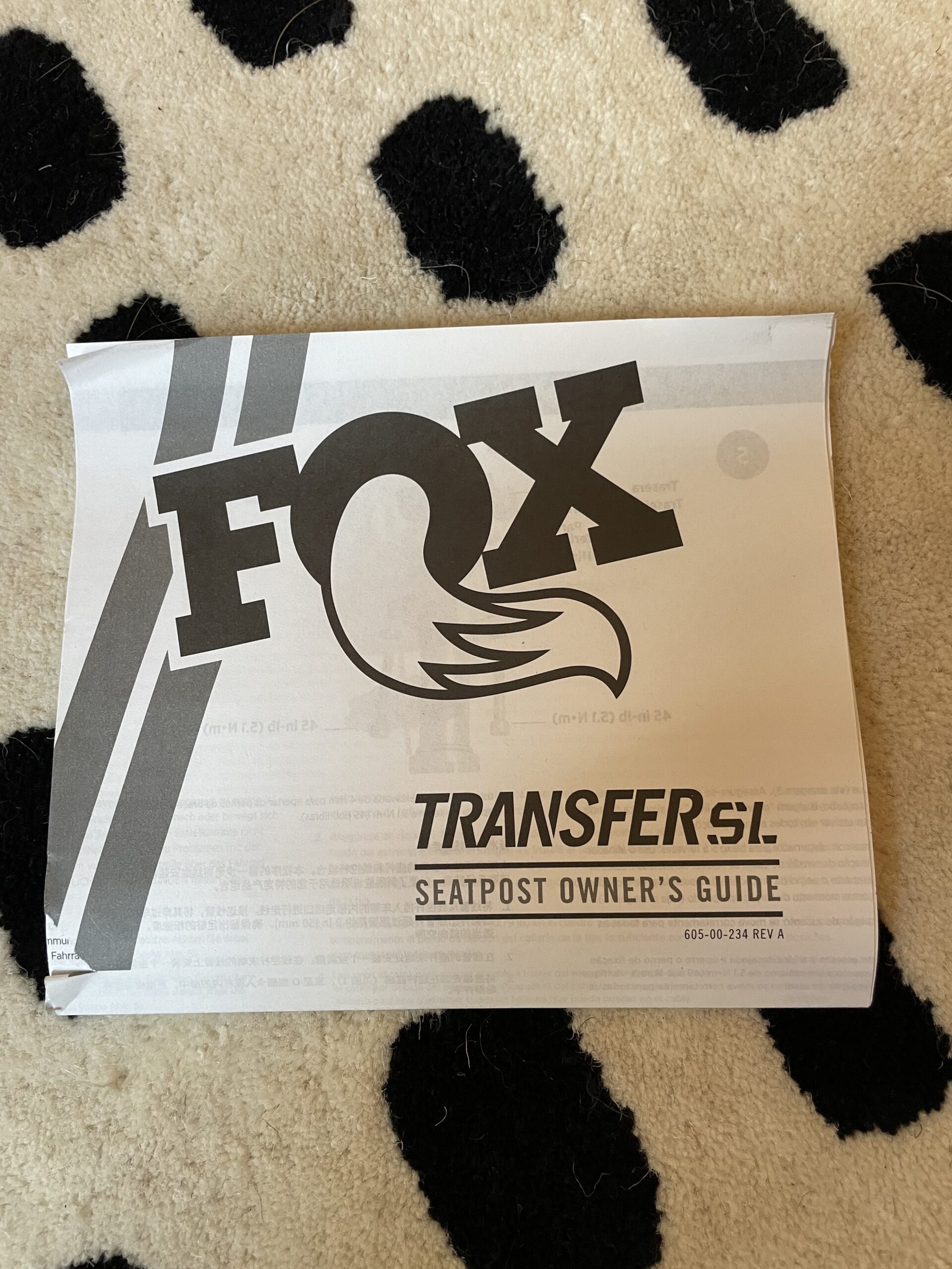 Fox Transfer SL Factory seatpost, new in box, 31.6mm, 150mm Travel