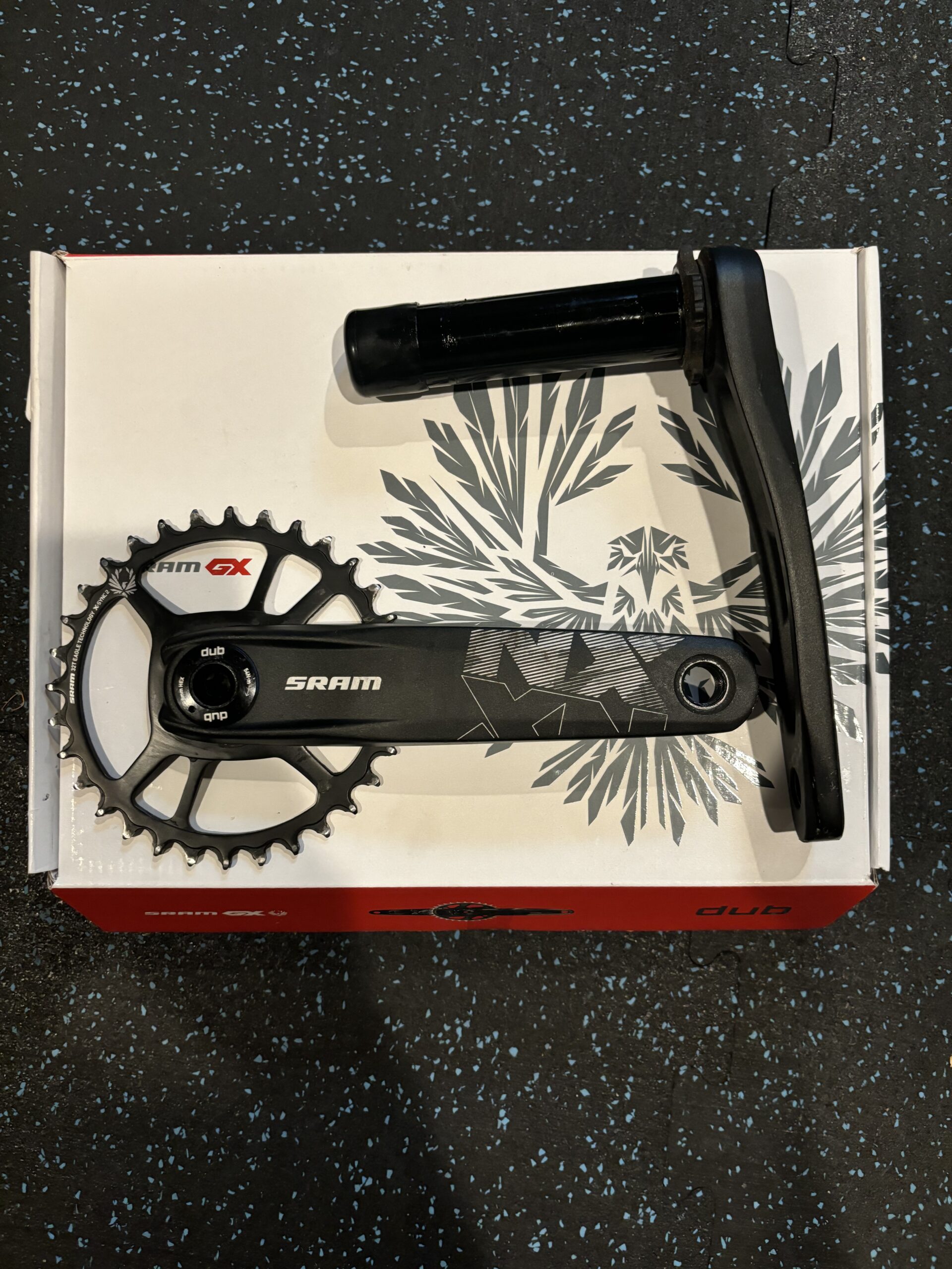 SRAM NX Eagle DUB Crankset - Boost 170mm length 32 tooth 3mm offset