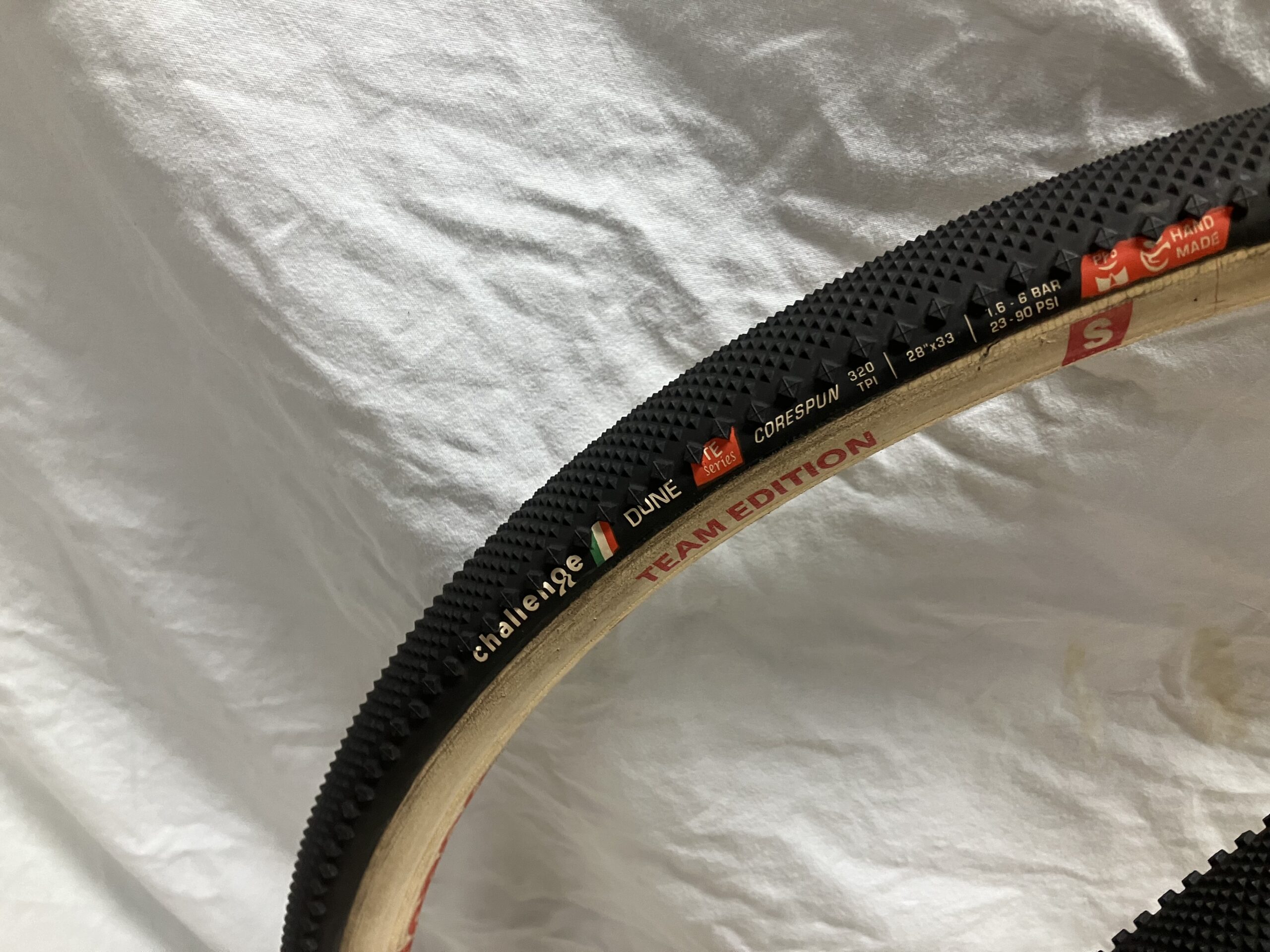 Challenge Dune cyclocross tubular tires