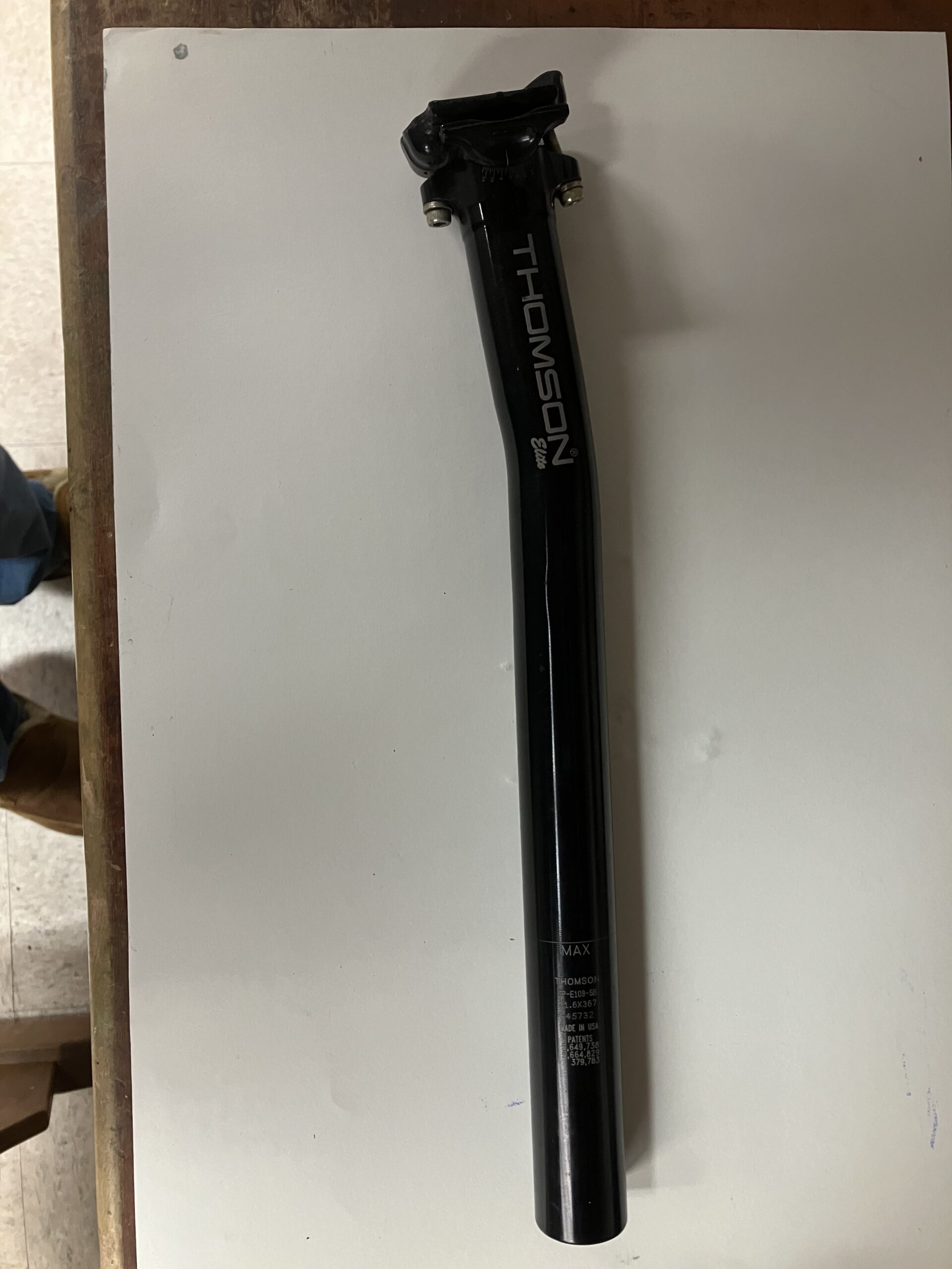 Thompson layback seat post