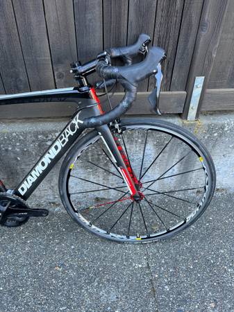 Diamondback Podium Road Bike, New Drivetrain, 16.3lbs