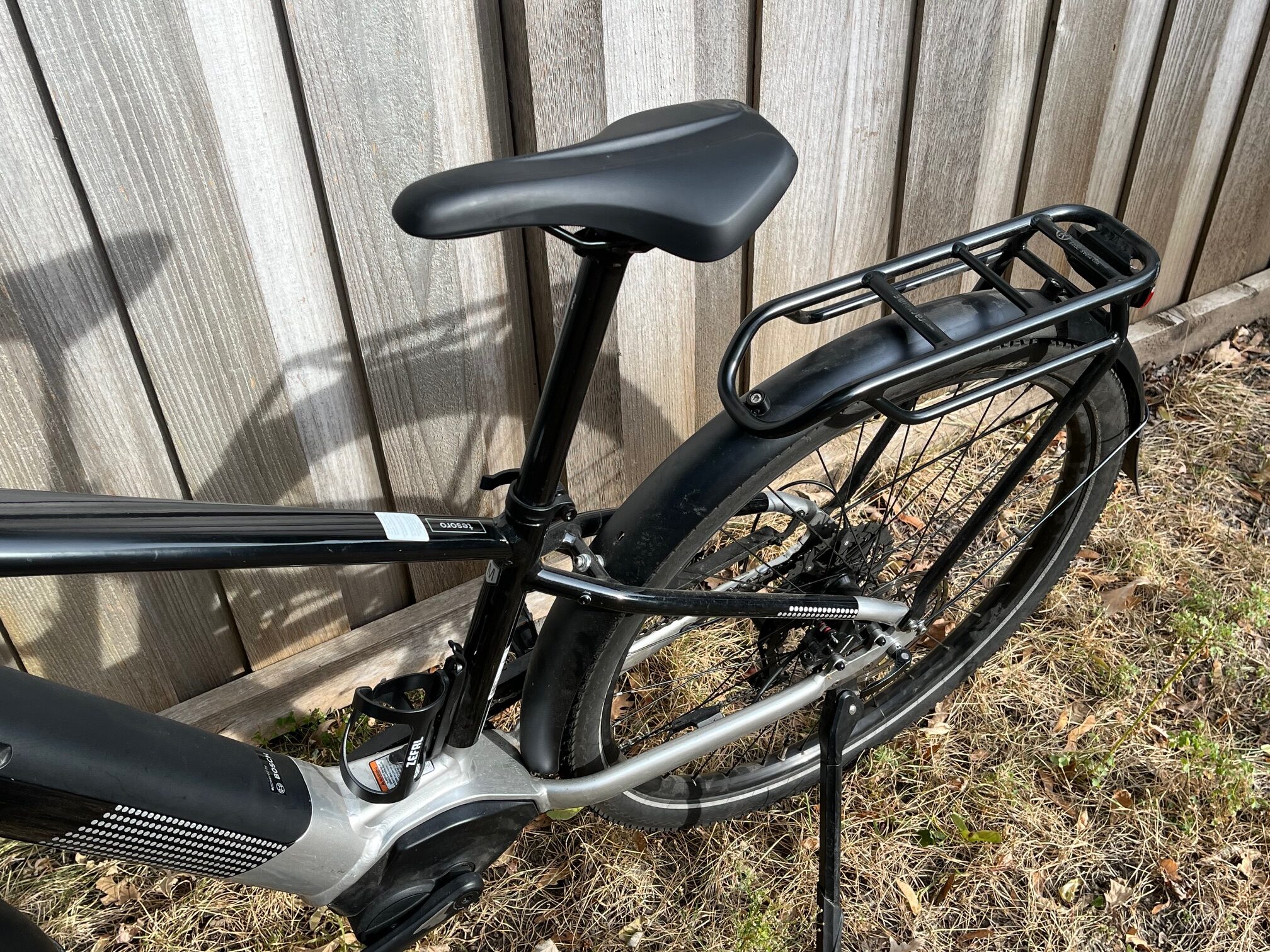 Cannondale Tesoro X 3 Ebike with Shimano Cues drivetrain upgrade. Size medium