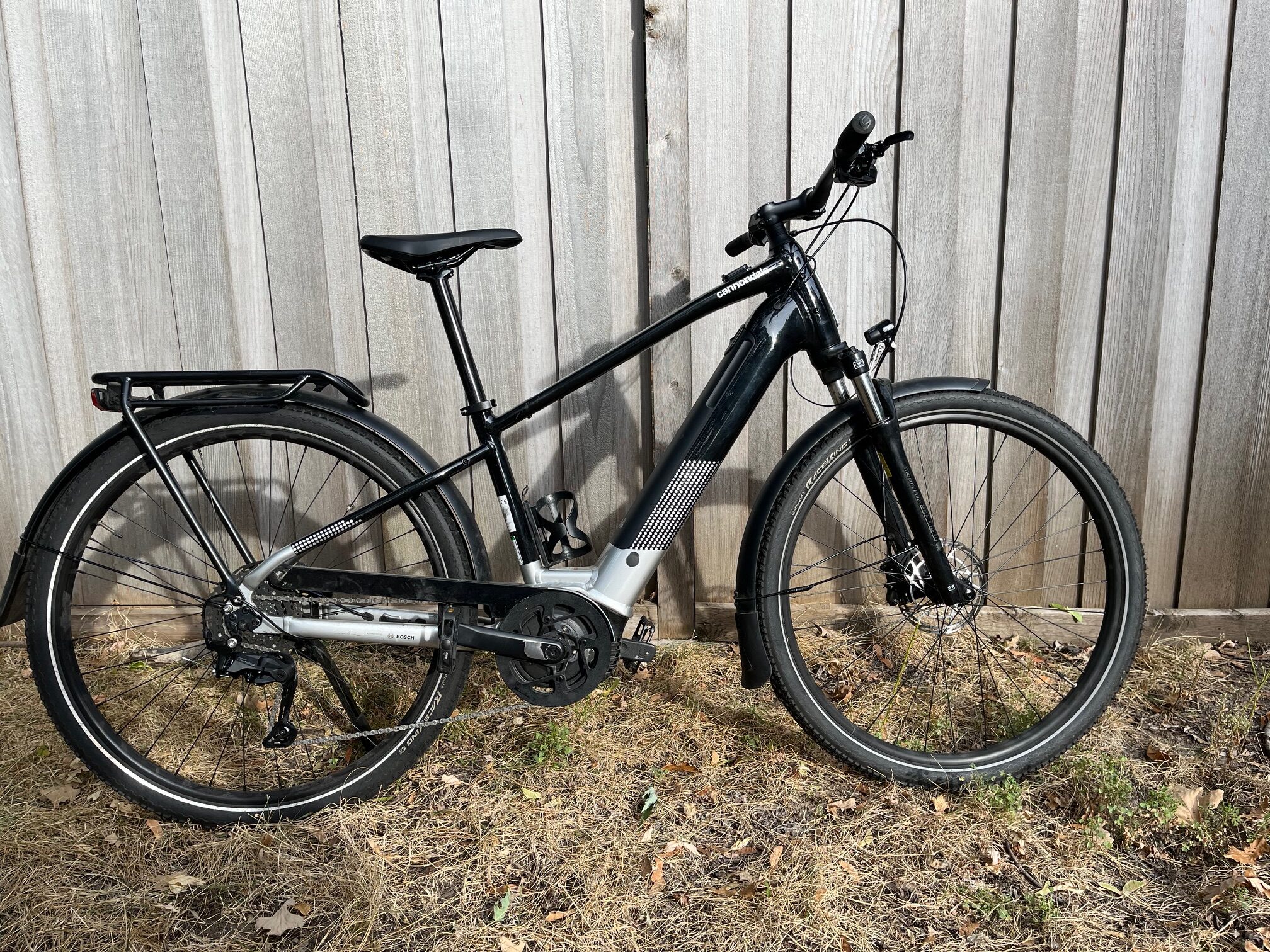 Cannondale Tesoro X 3 Ebike with Shimano Cues drivetrain upgrade. Size medium