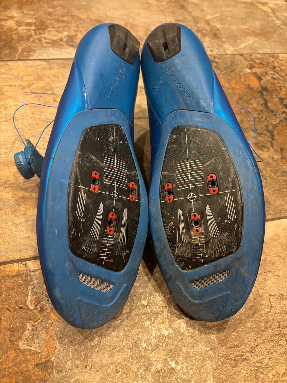 Shimano S-Phyre 44 wide road shoes