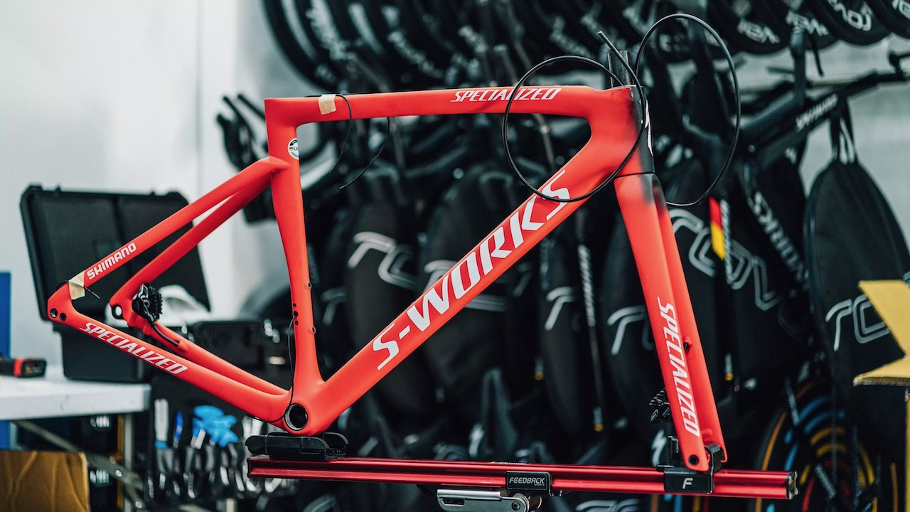 2023 Specialized S-Works Remco ‘Rojo’ Tarmac SL7 LTD 54