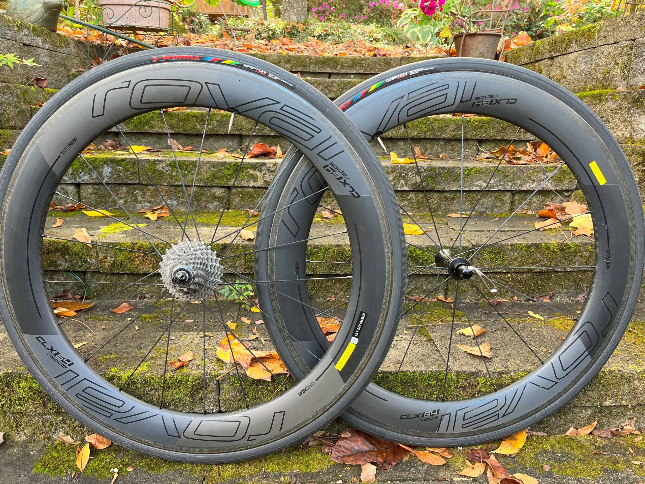 Roval CLX64 Rapide Carbon Wheelset – low miles!