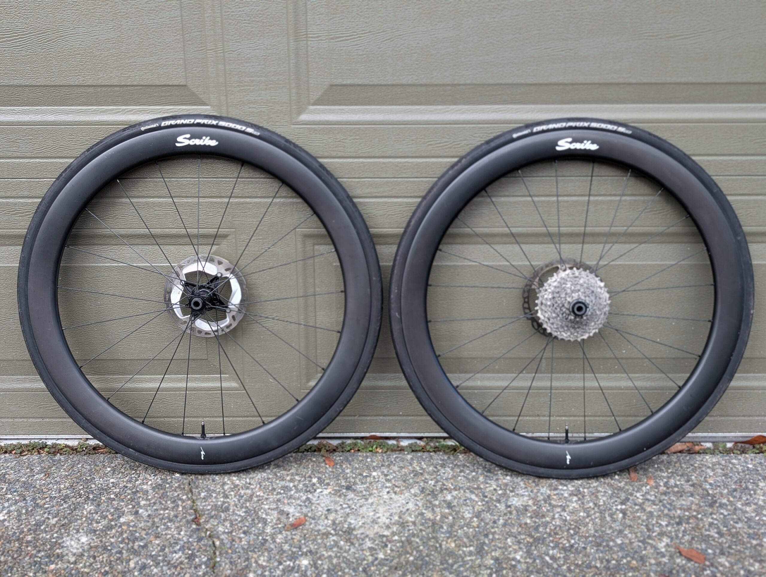 Scribe Cycling AeroWide+ 50-D Disc Wheelset