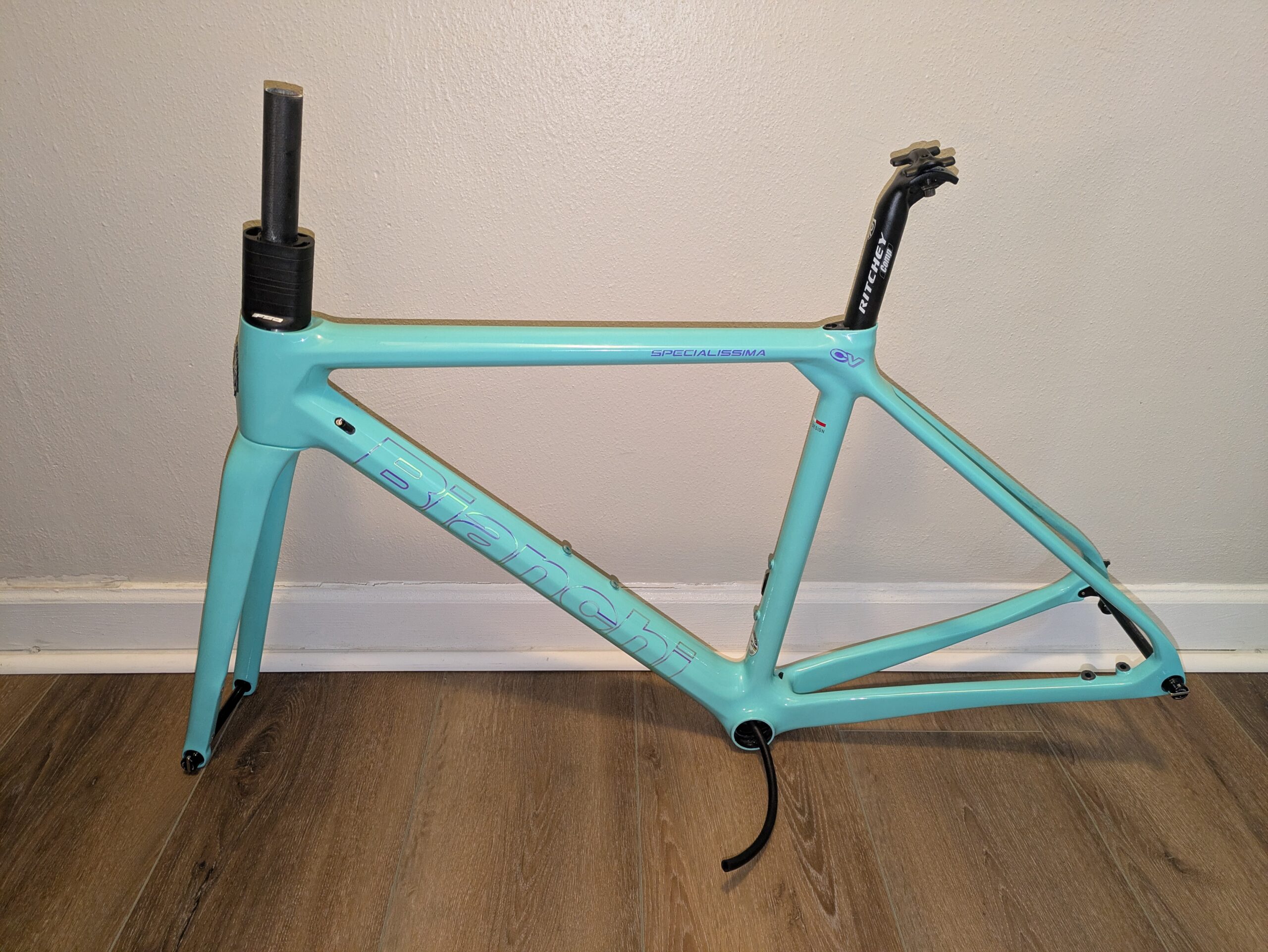 New Bianchi Specialissima CV frameset, size 50