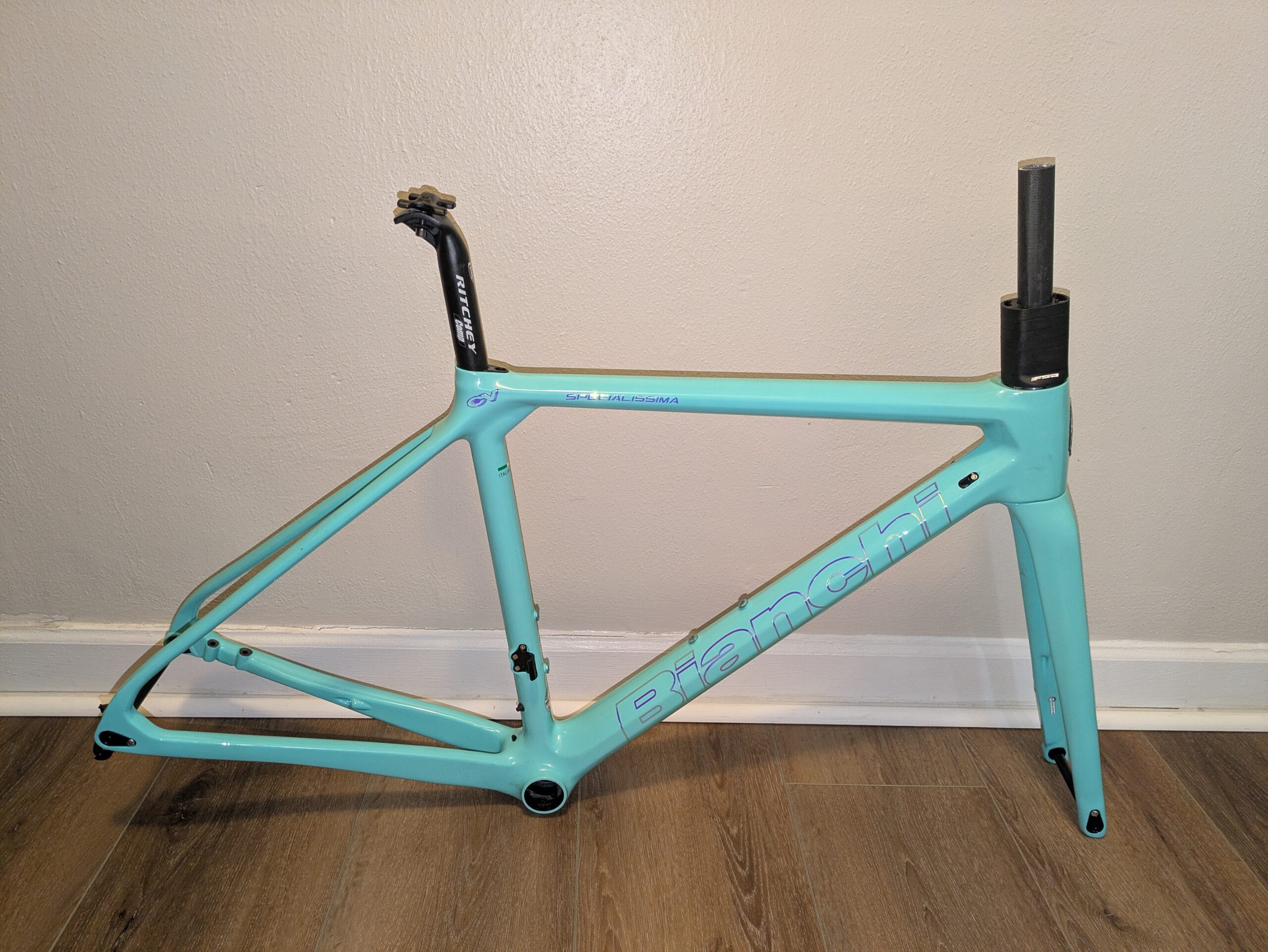 New Bianchi Specialissima CV frameset, size 50