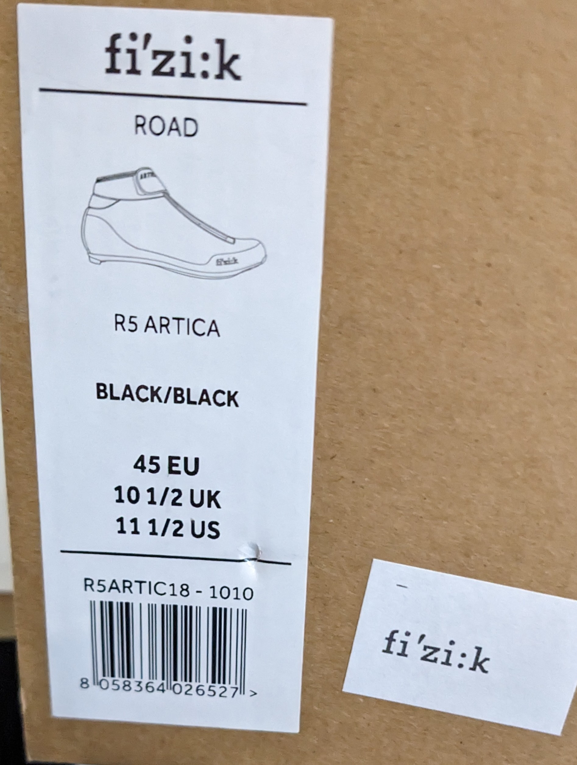 Slightly Used Fizik R5 Artica Winter Road Shoe