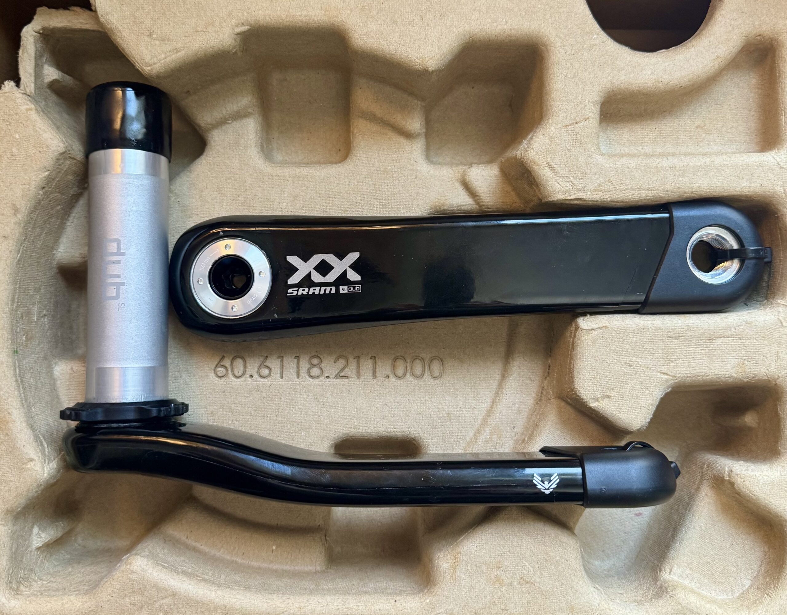 2024 SRAM XX SL Eagle T-Type DUB Crankset - 175mm Take off