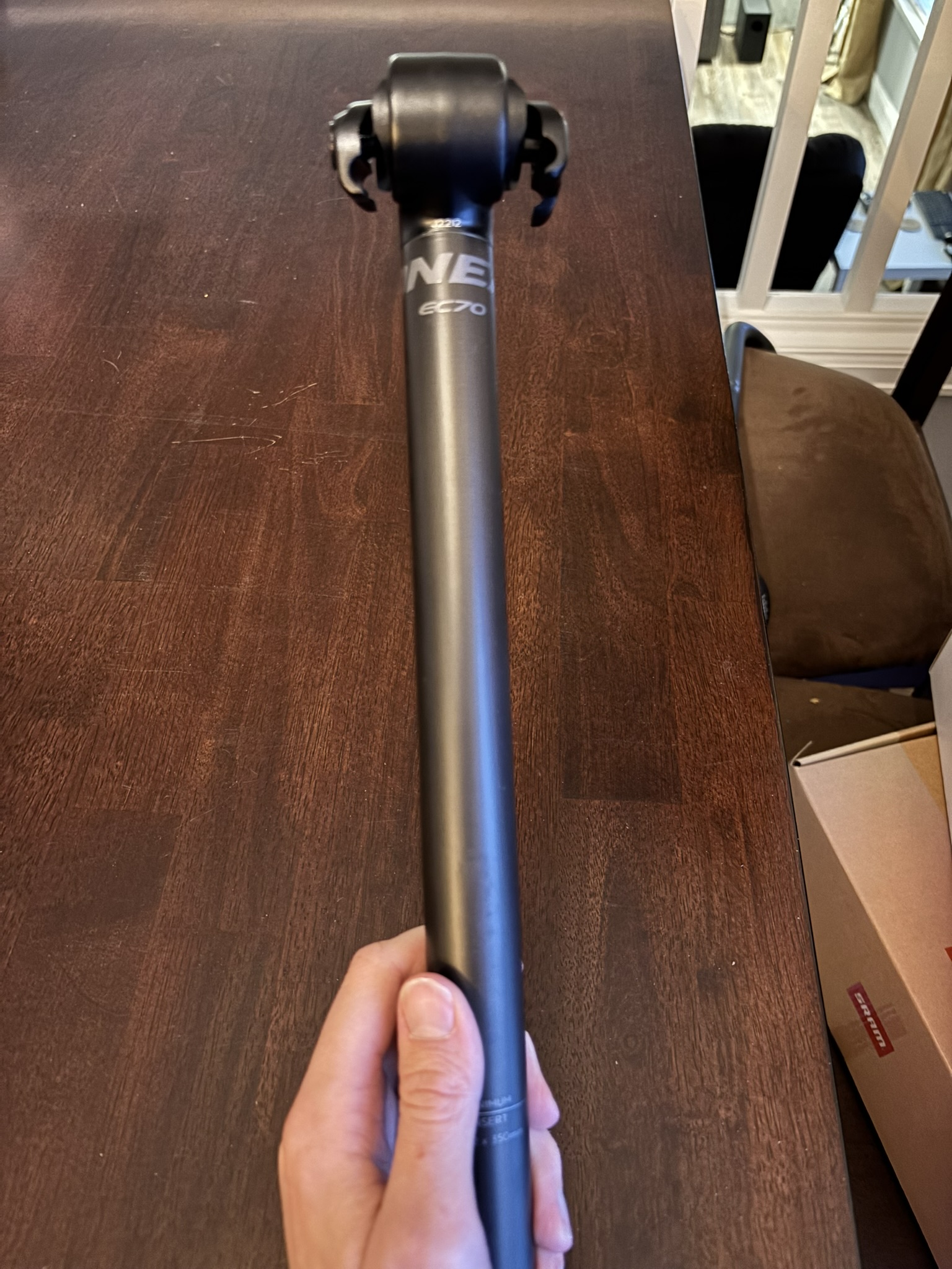 Easton EC70 Seatpost 27.2mm size 20mm offset