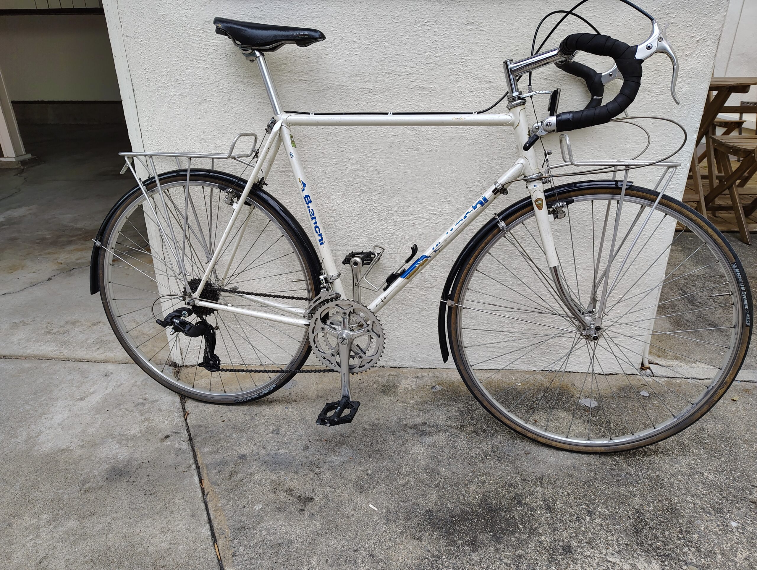 Classic Bianchi Randonneur touring bike