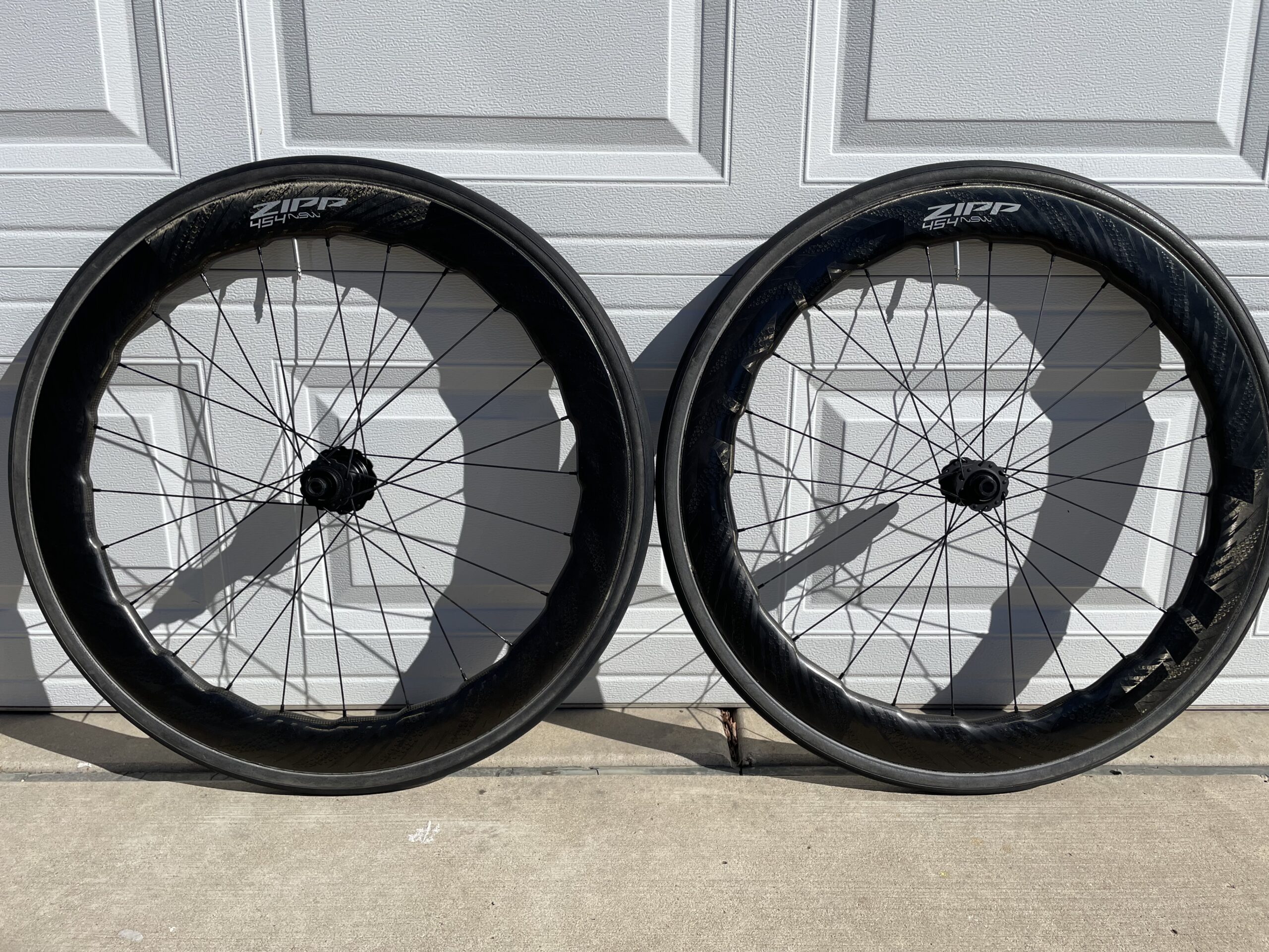 Zipp 454 NSW Tubular Wheels - XDR, centerlock