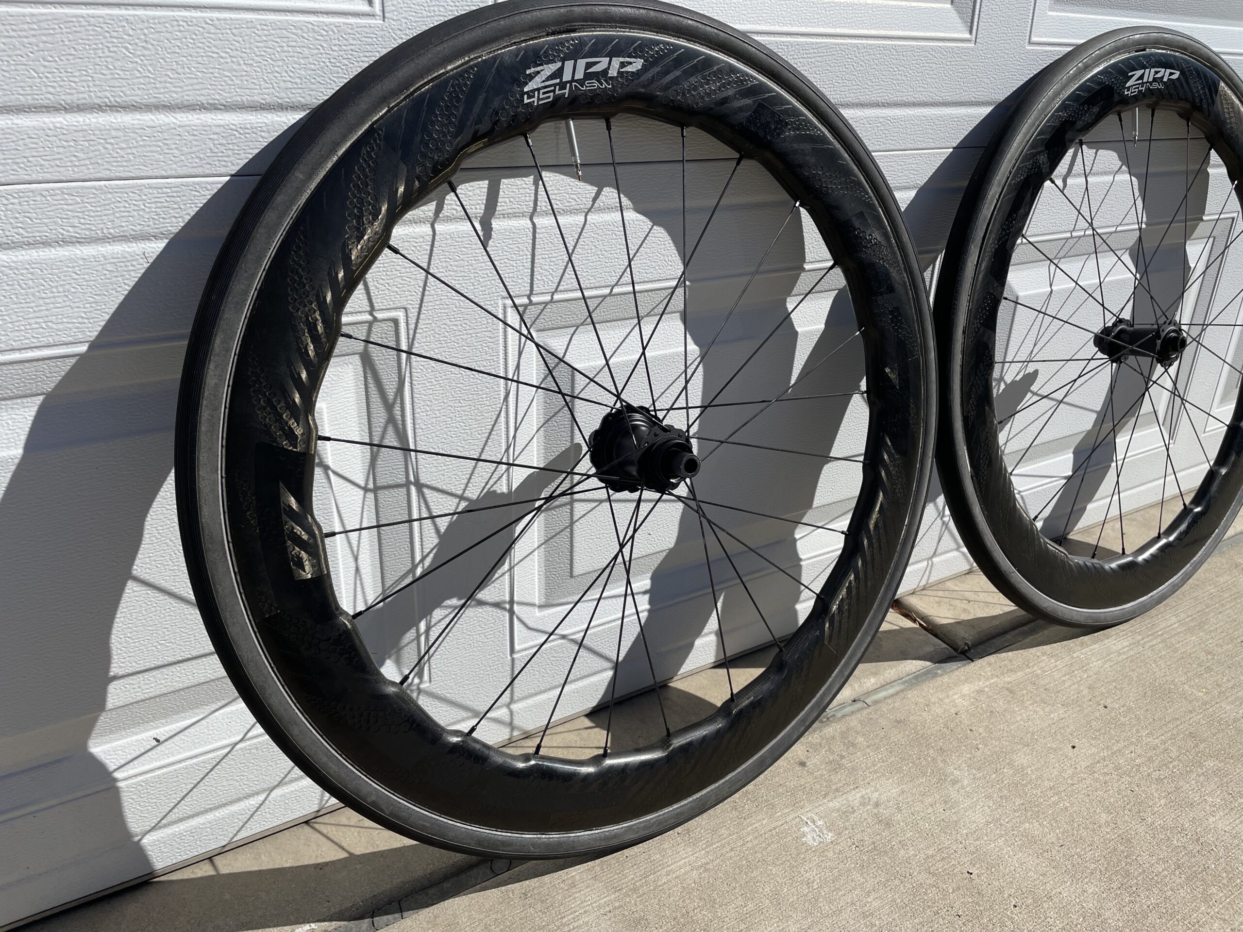 Zipp 454 NSW Tubular Wheels - XDR, centerlock