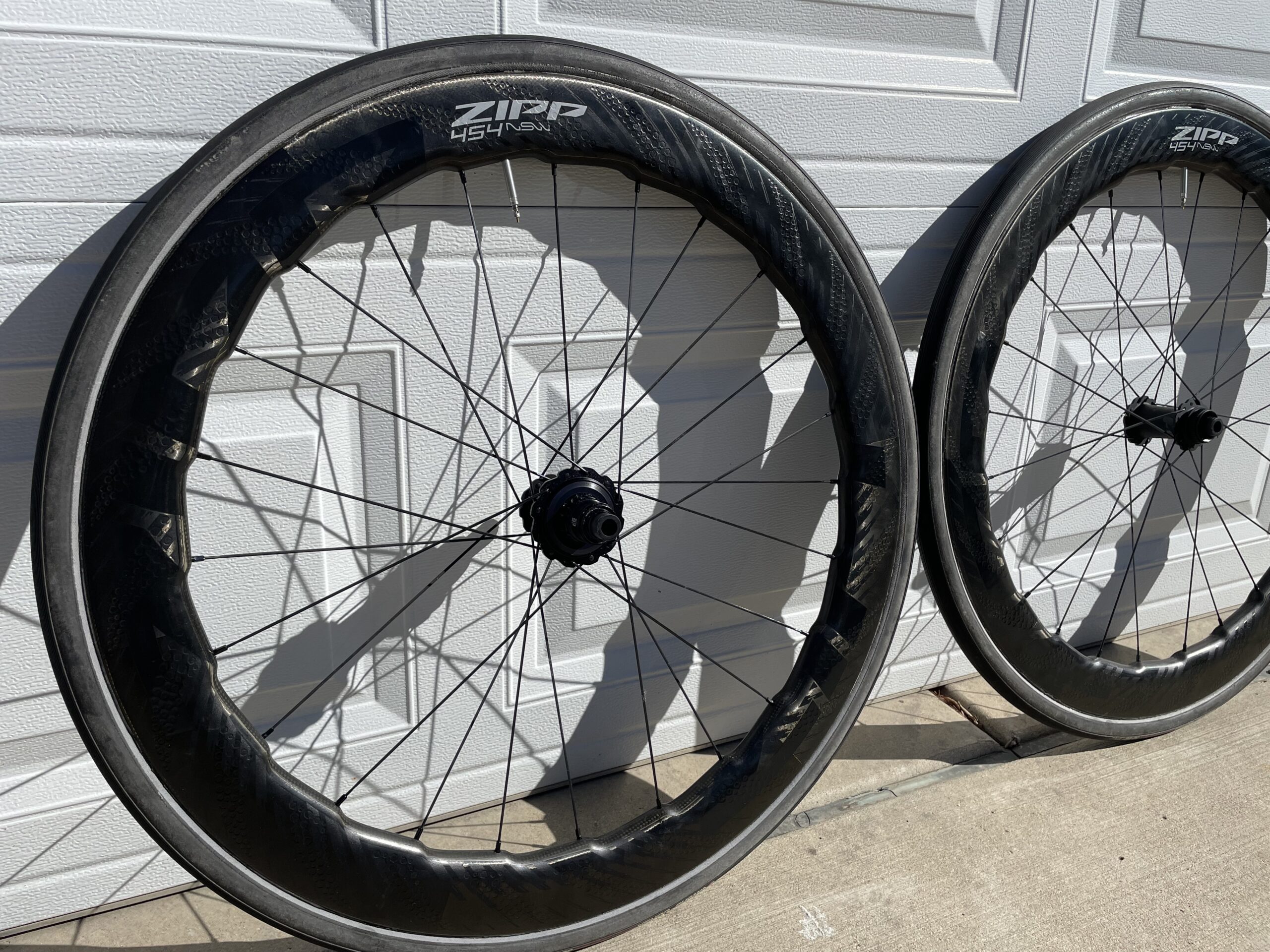 Zipp 454 NSW Tubular Wheels - XDR, centerlock