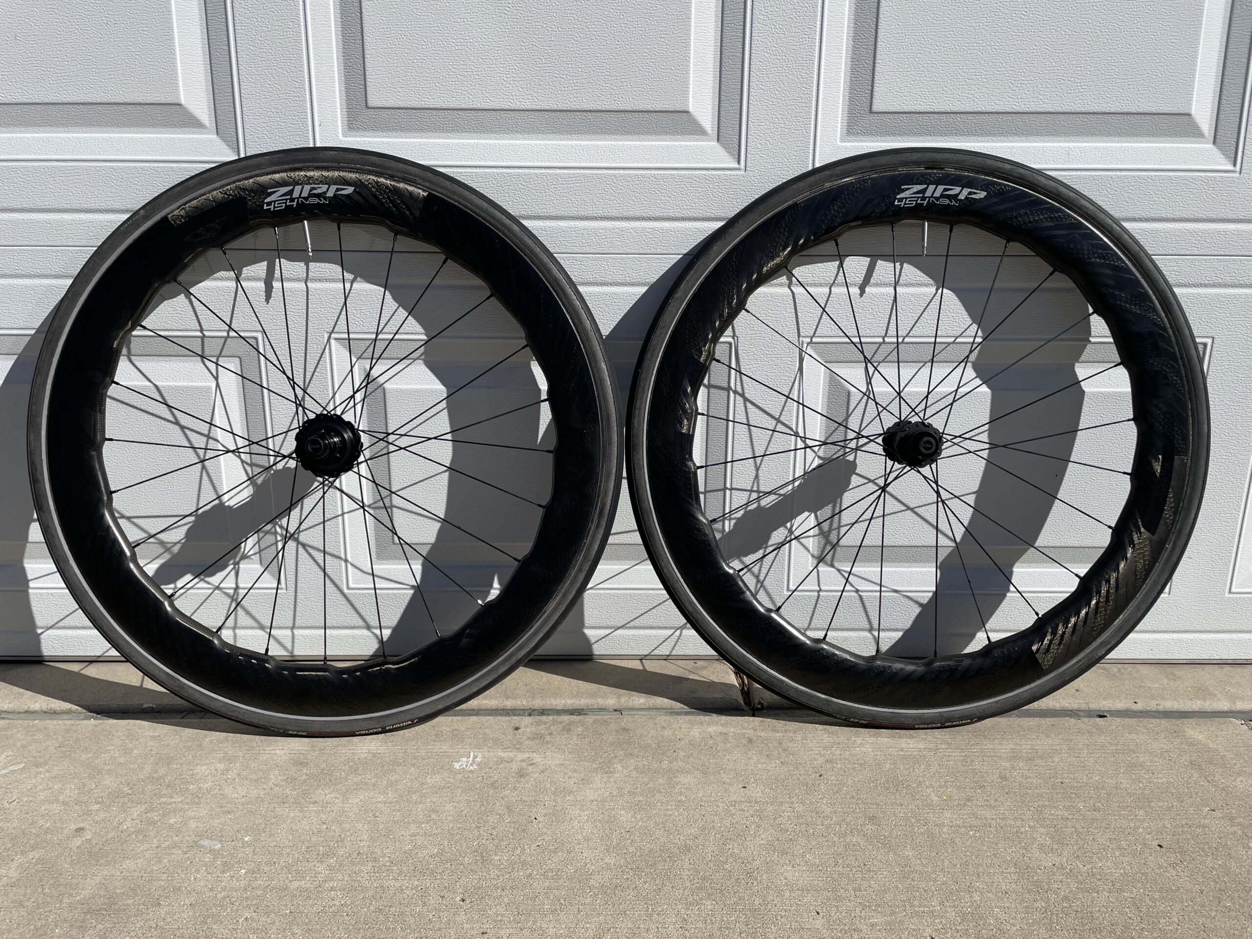 Zipp 454 NSW Tubular Wheels - XDR, centerlock