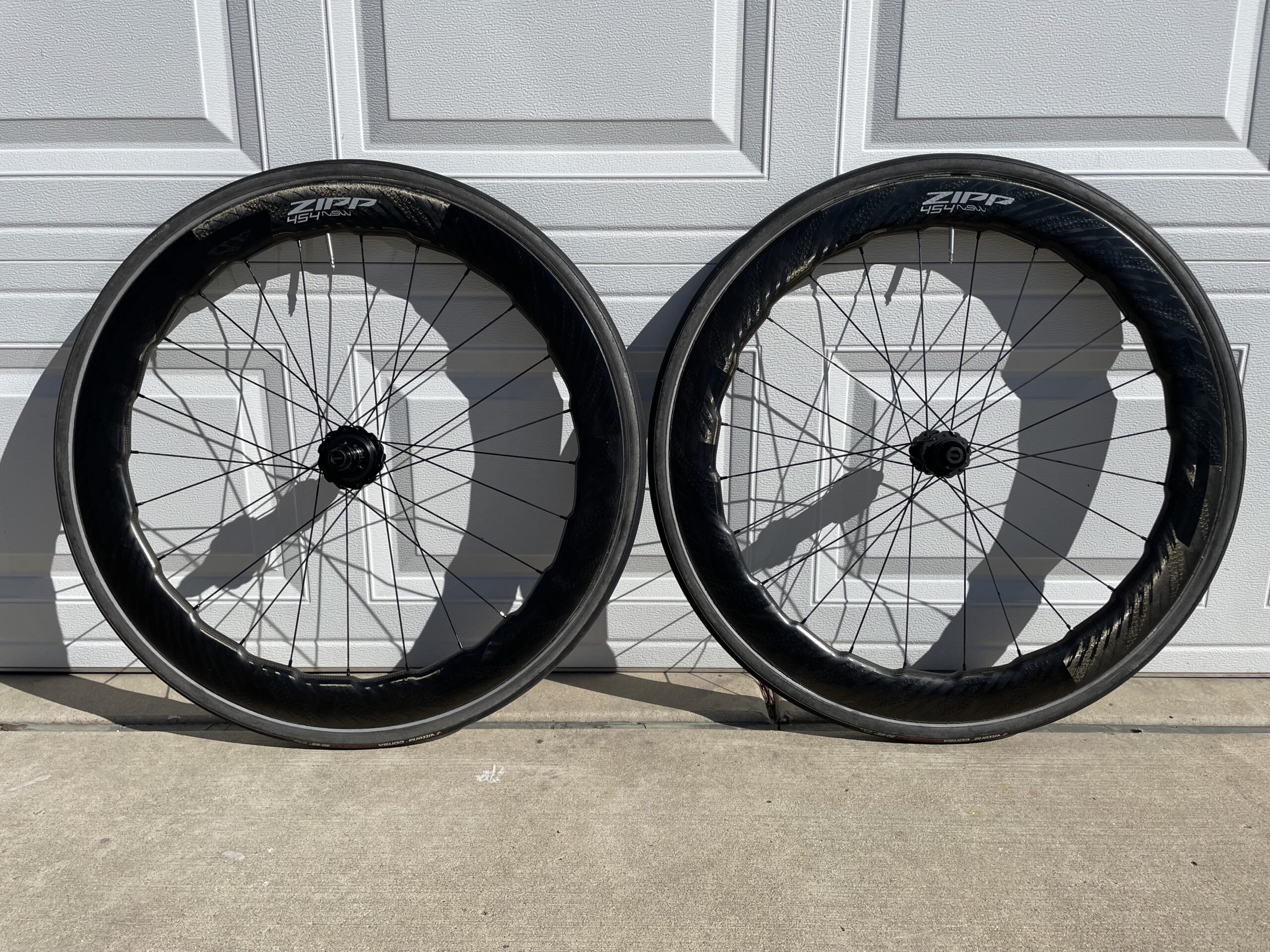 Zipp 454 NSW Tubular Wheels - XDR, centerlock