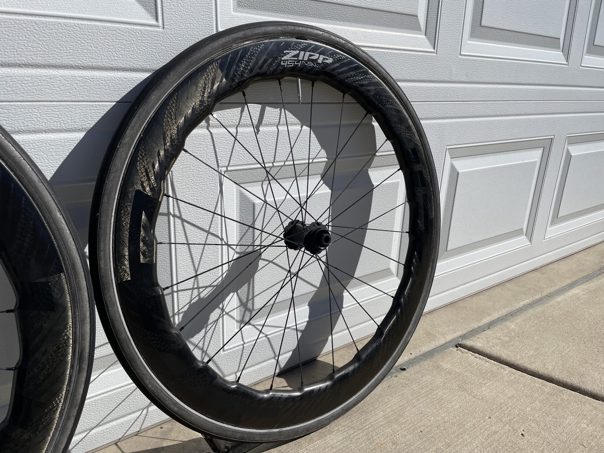 Zipp 454 NSW Tubular Wheels - XDR, centerlock