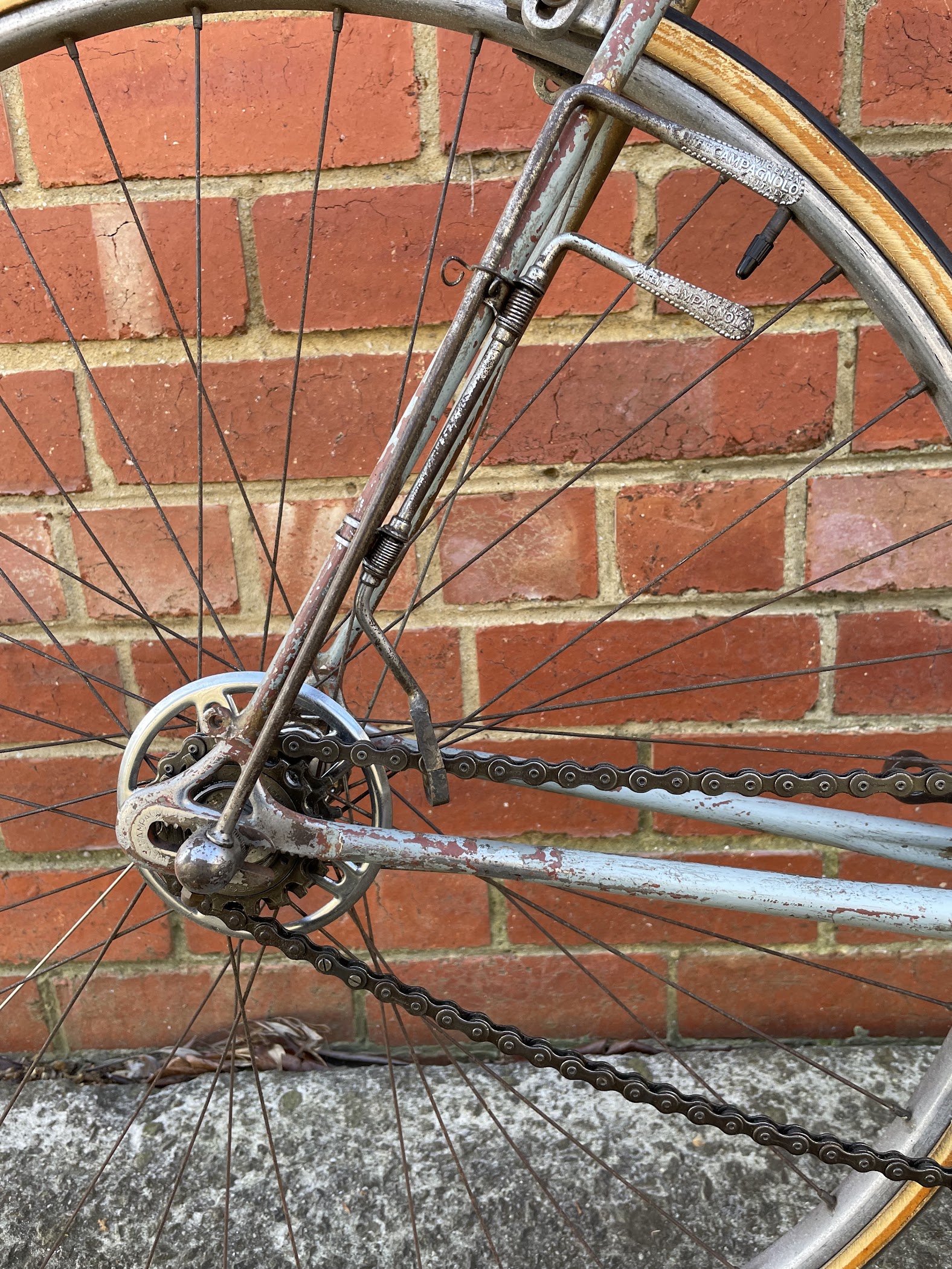 Late 1940's Atala with Campagnolo Cambio Corsa early multi gear transmission