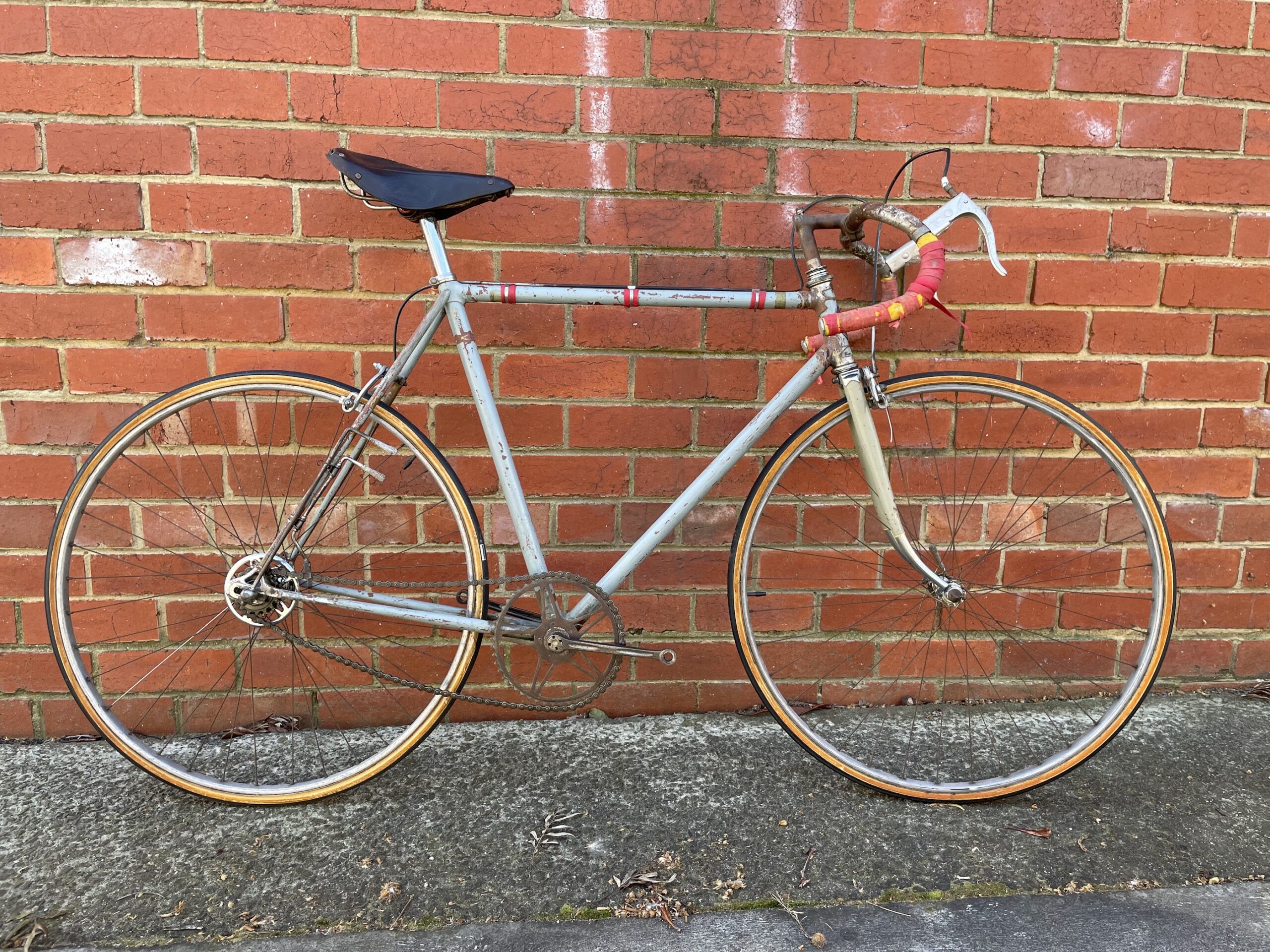 Late 1940's Atala with Campagnolo Cambio Corsa early multi gear transmission