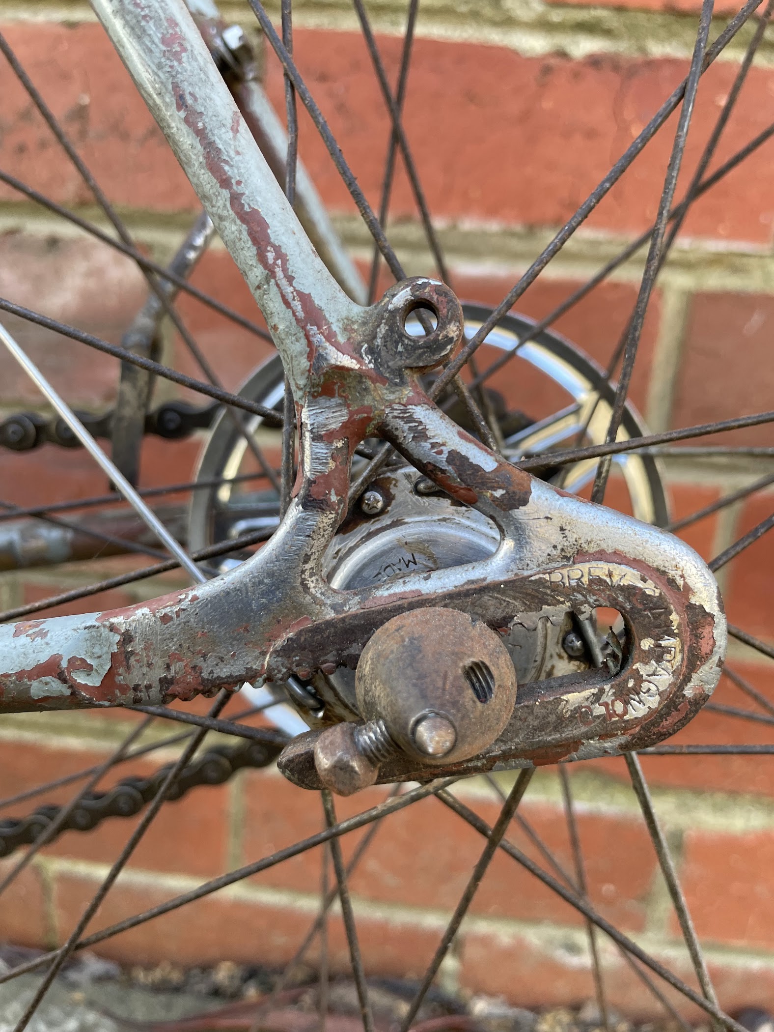 Late 1940's Atala with Campagnolo Cambio Corsa early multi gear transmission
