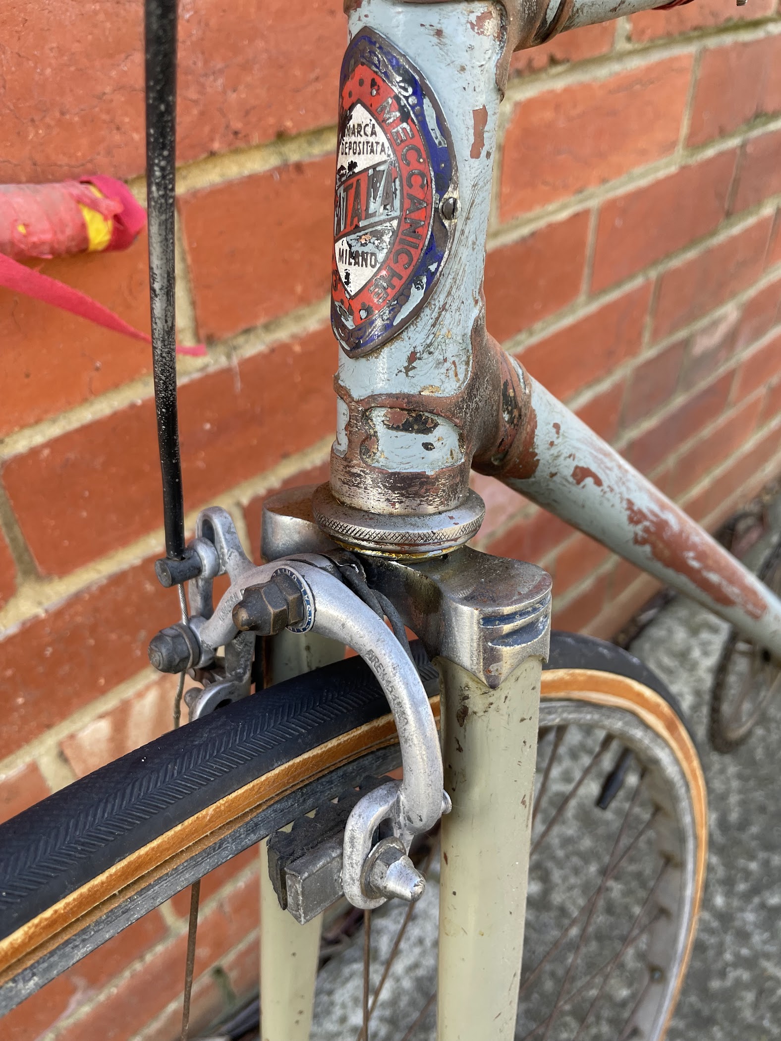 Late 1940's Atala with Campagnolo Cambio Corsa early multi gear transmission