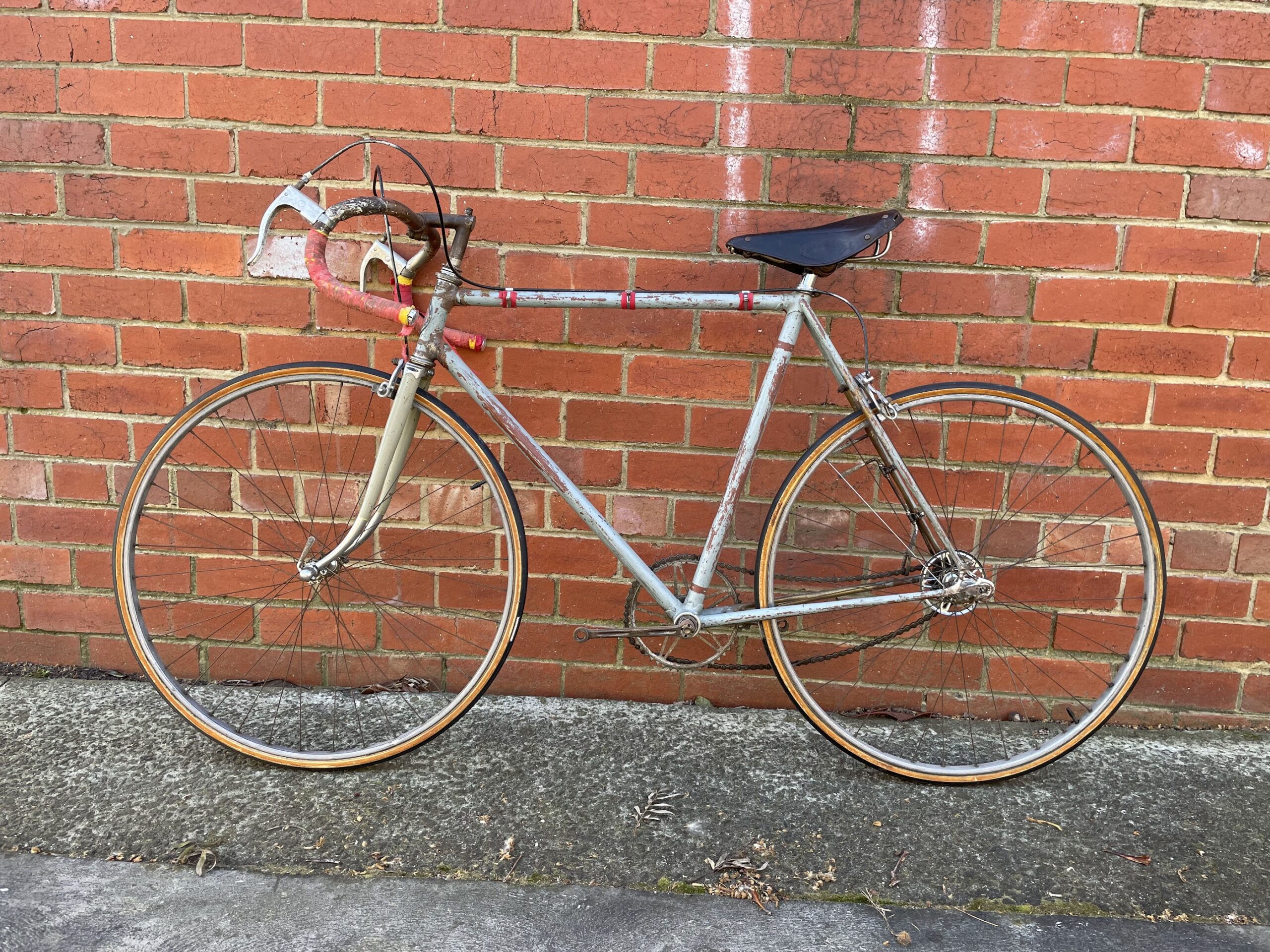 Late 1940's Atala with Campagnolo Cambio Corsa early multi gear transmission