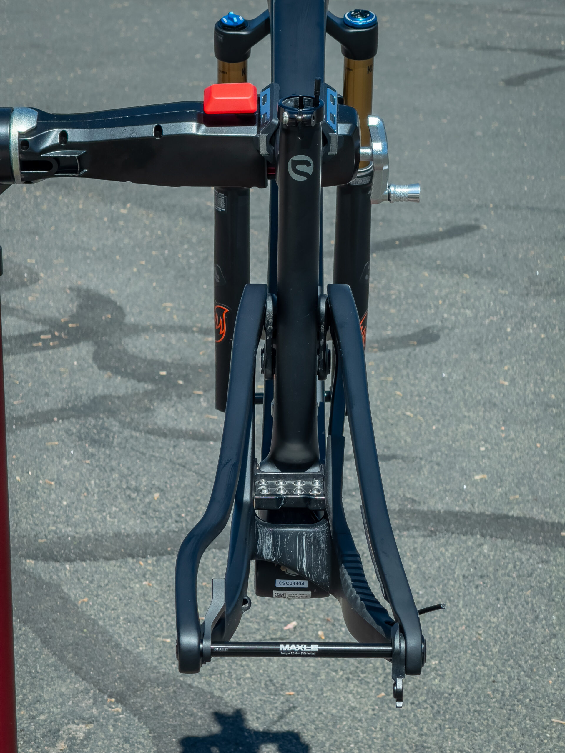 2024 Spot Ryve 115 Frameset + Fork