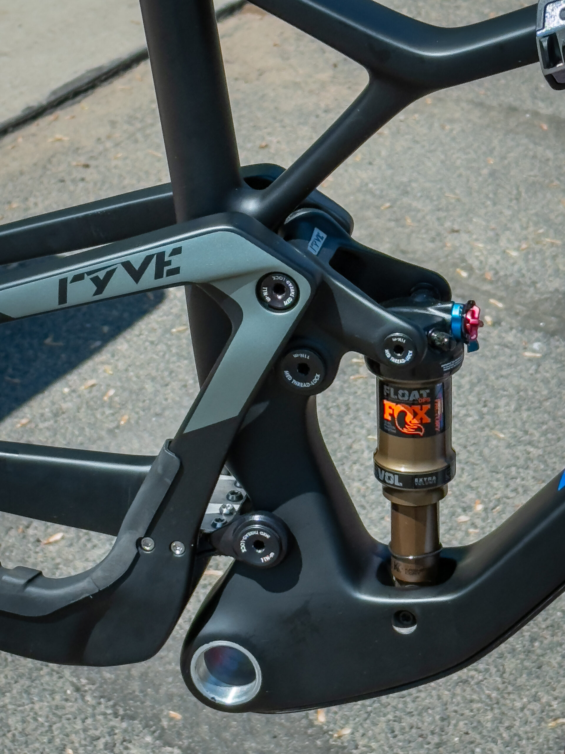 2024 Spot Ryve 115 Frameset + Fork