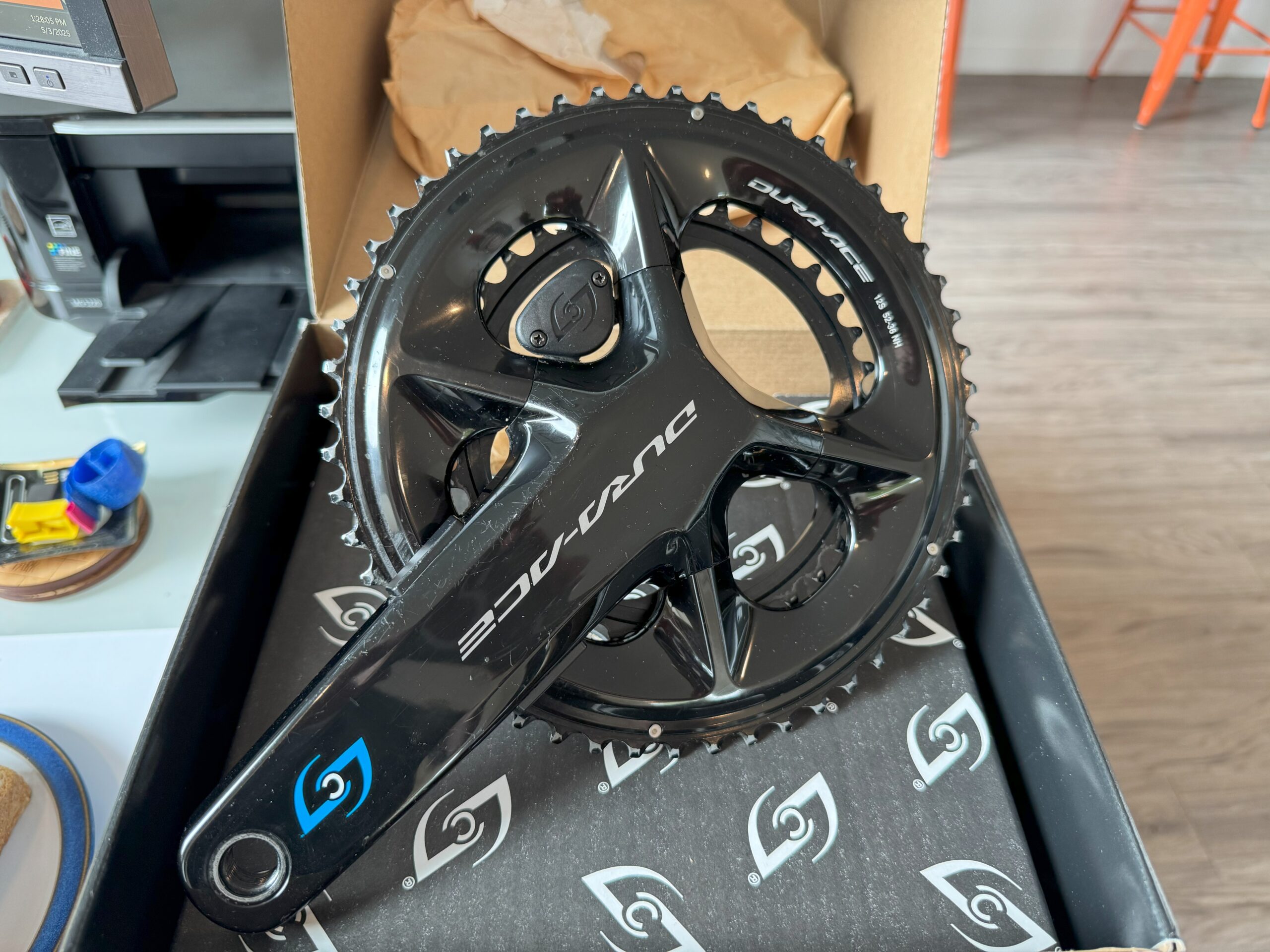 Stages Dual sided Power Meter on Shimano Dura Ace R9200 52/36 170mm cranks
