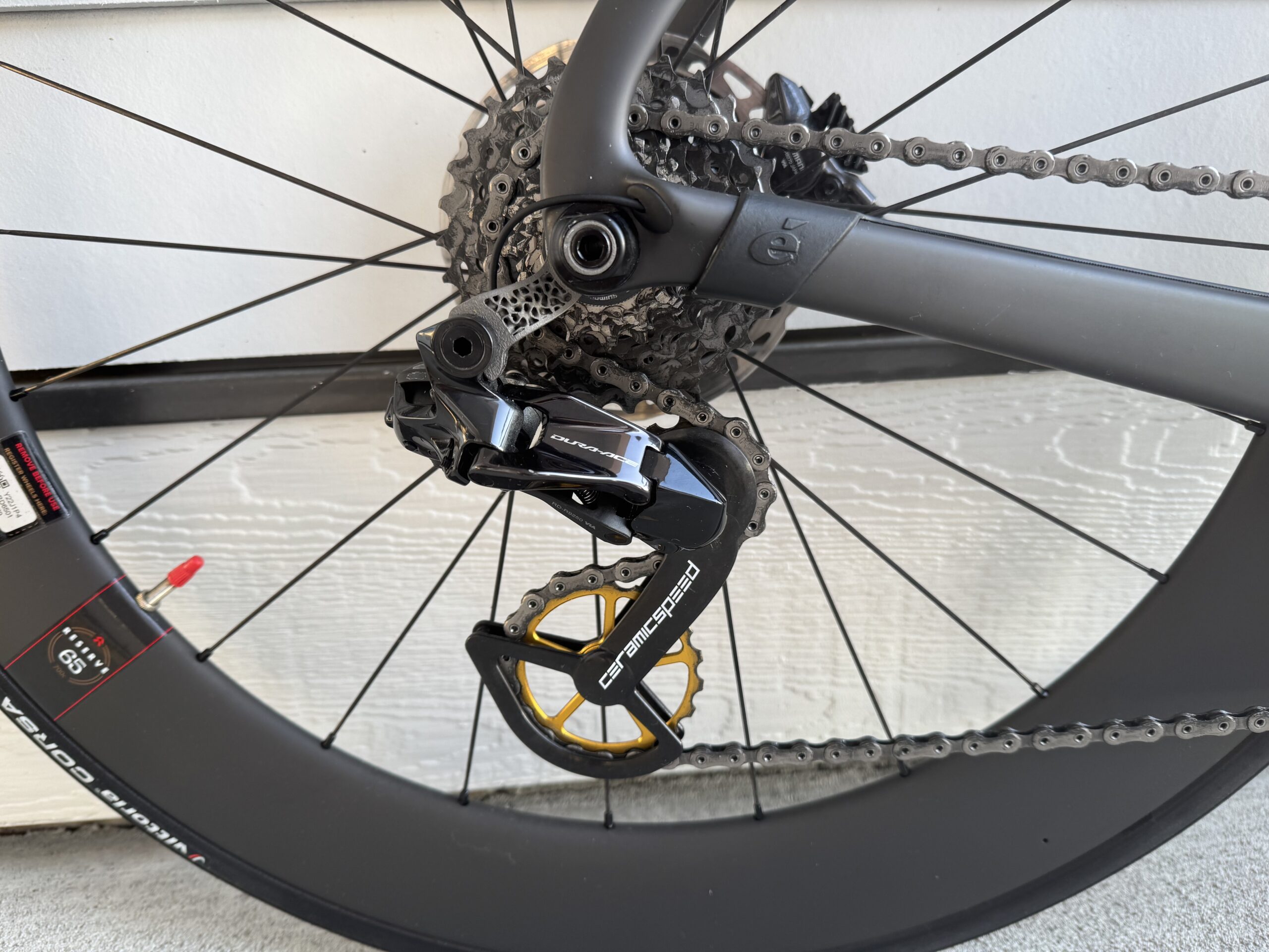 2023 54 cm Cervelo P5 w Dura Ace 12 speed Di 2