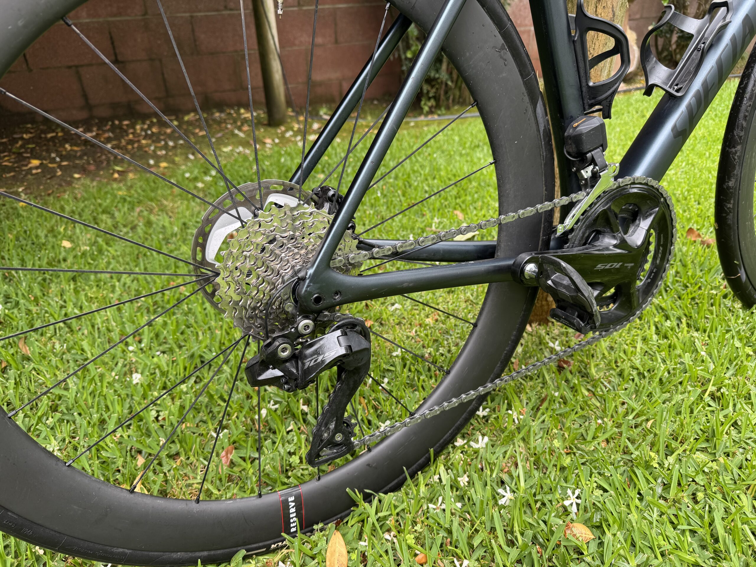 2021 specialized roubaix - 105 di2 - reserve 50|50 carbon wheels