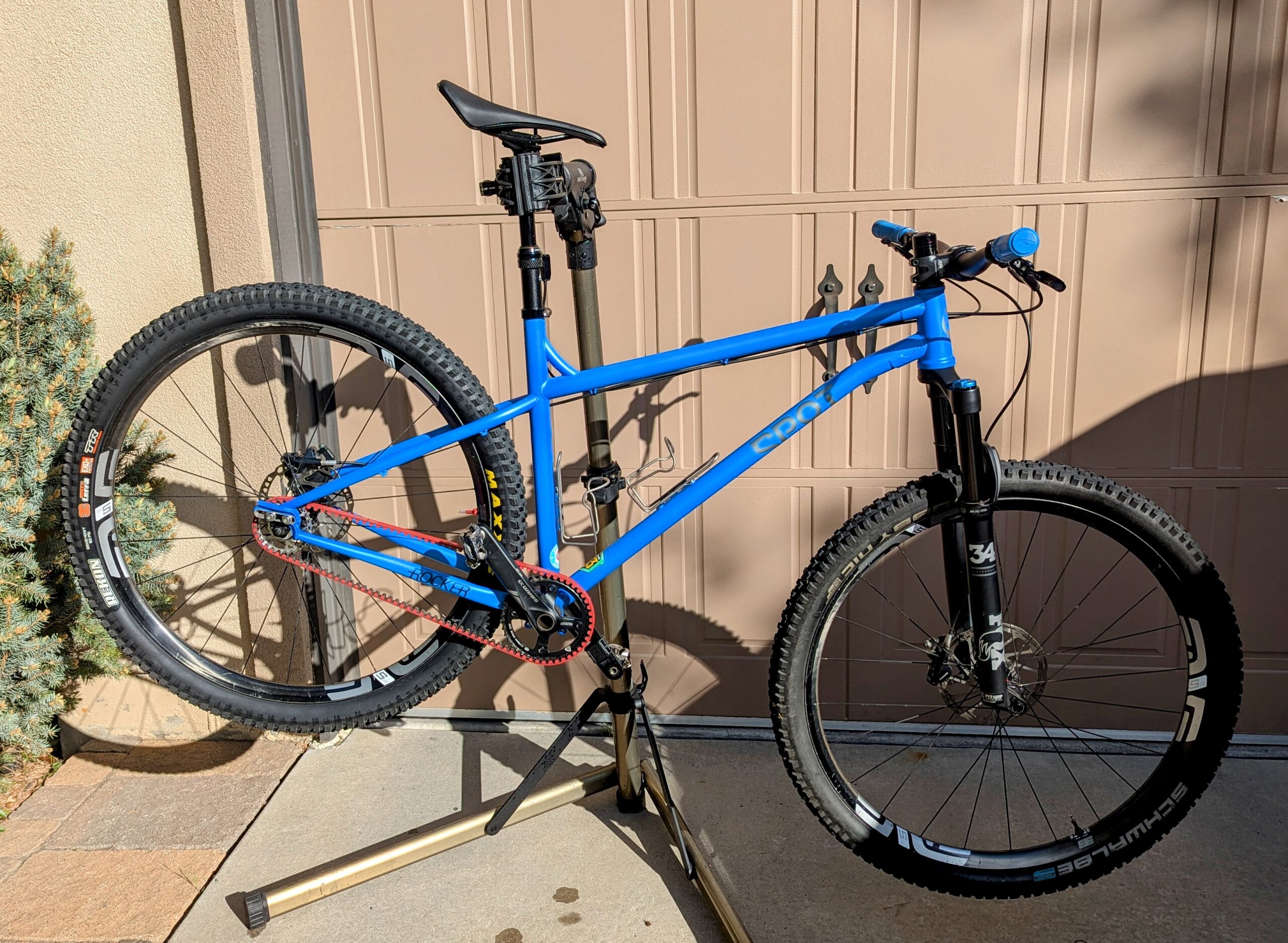 Spot Rocker Belt-Drive Singlespeed Steel Frame Mountain Bike - Large - $1,500