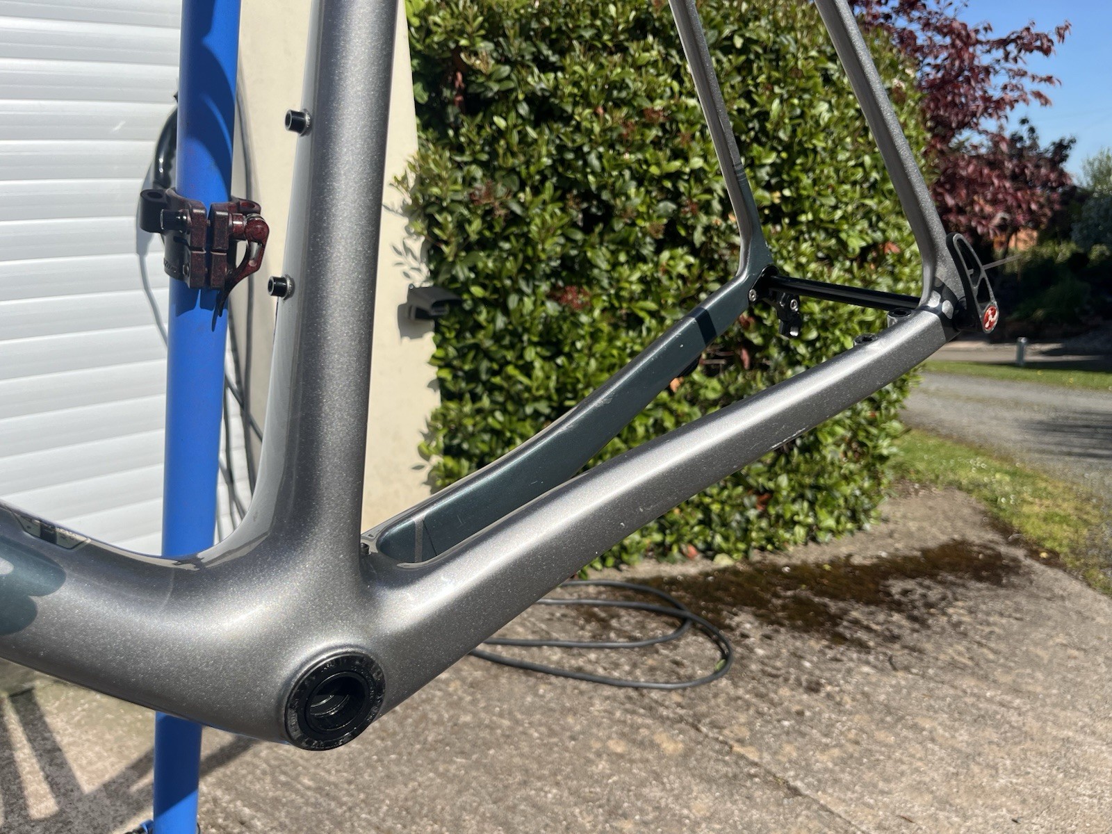 Argon 18 Gallium disc - Large - Frameset, BB, axles & seatpost only.