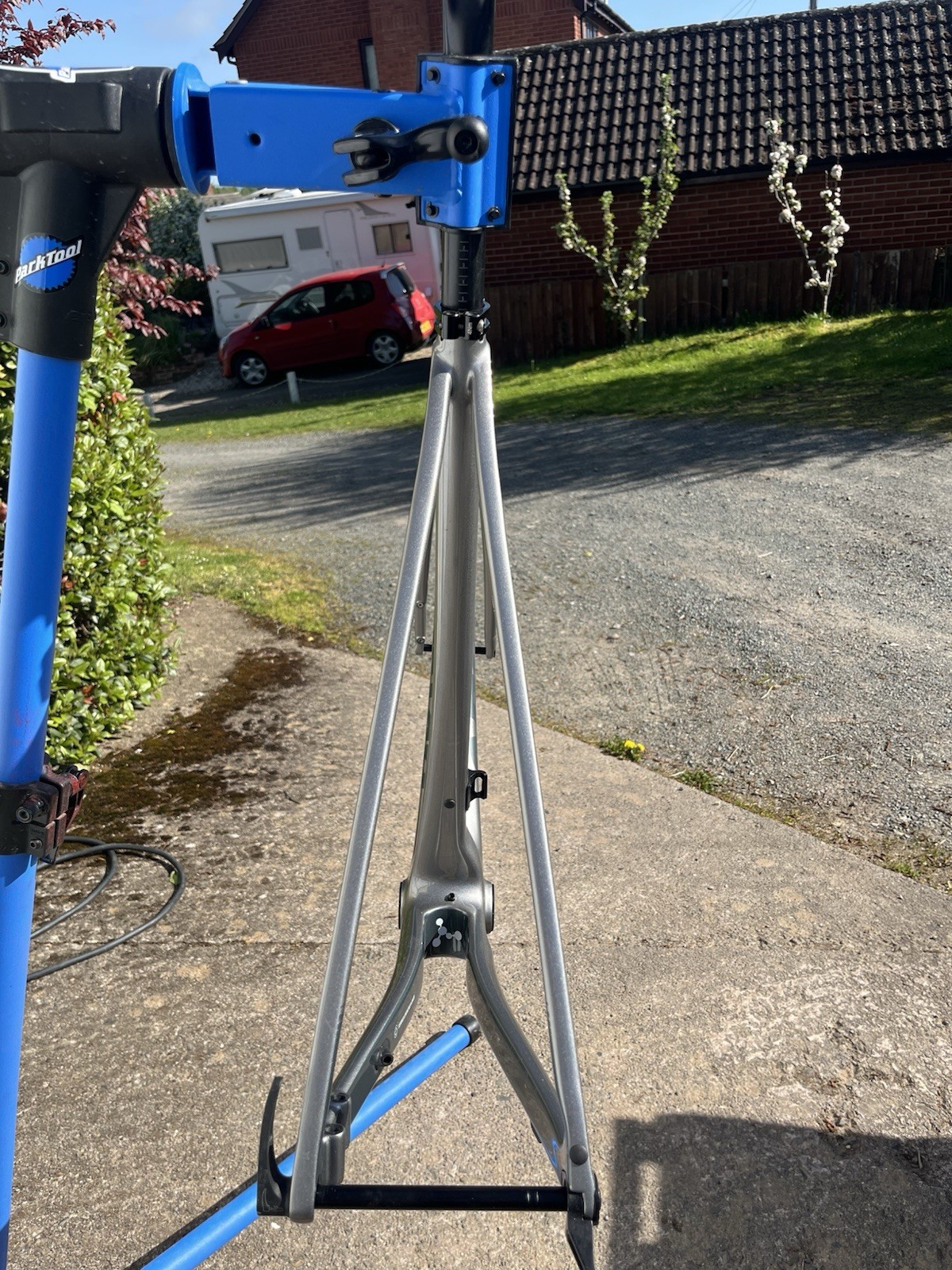 Argon 18 Gallium disc - Large - Frameset, BB, axles & seatpost only.