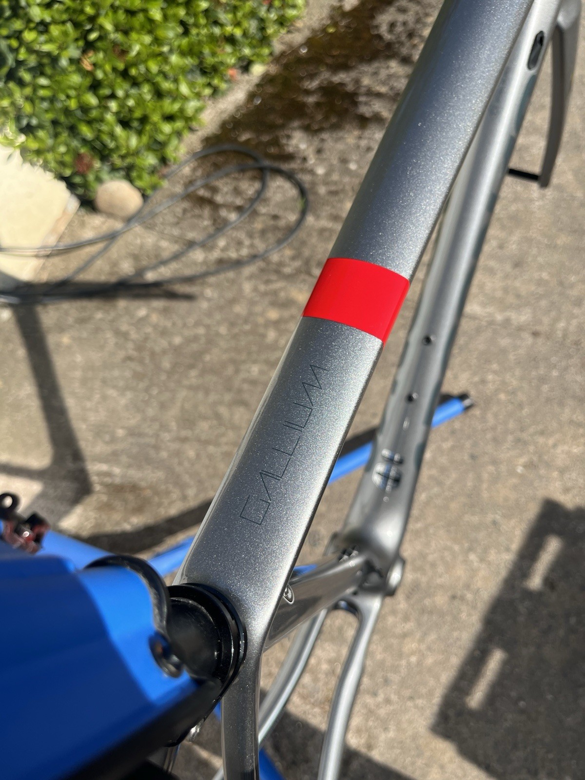 Argon 18 Gallium disc - Large - Frameset, BB, axles & seatpost only.
