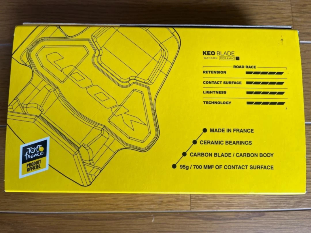 look keo blade carbon titanium ceramic pedals